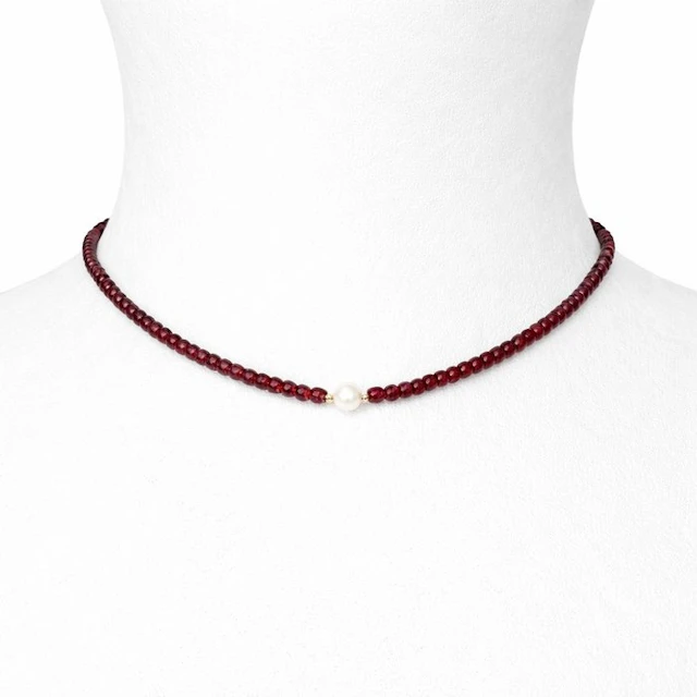 No reserve price - Necklace - 18 kt. Yellow gold - 48.00ct. tw. - Pearl