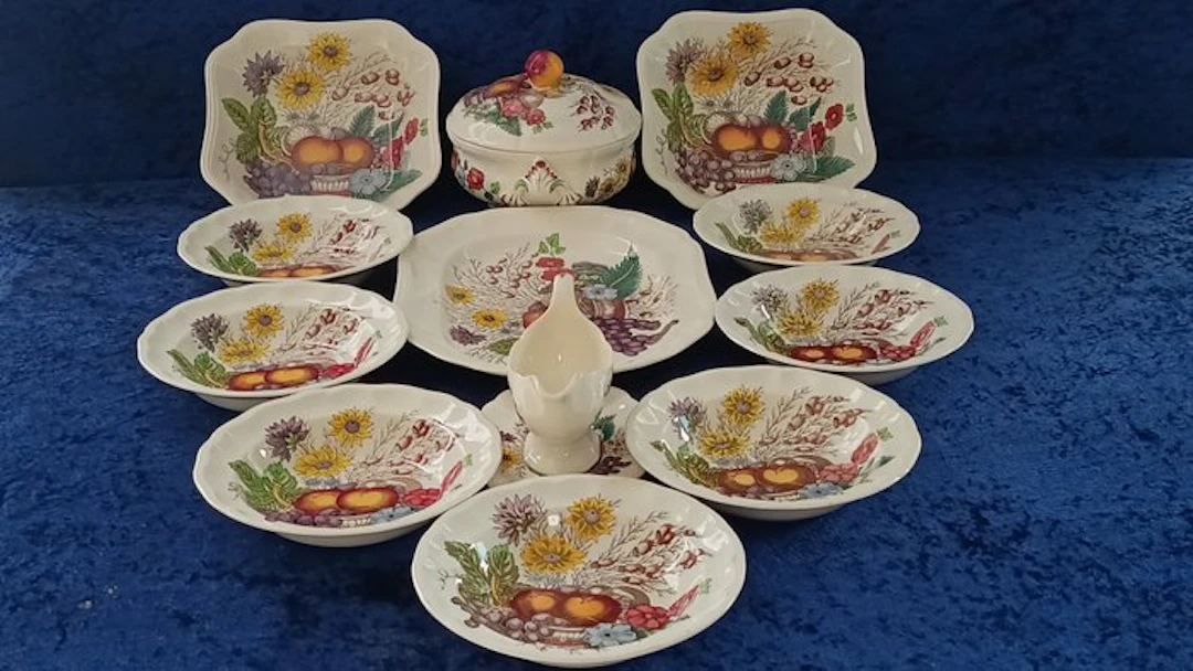 Spode - Table service (12) - Reynolds - Ceramic