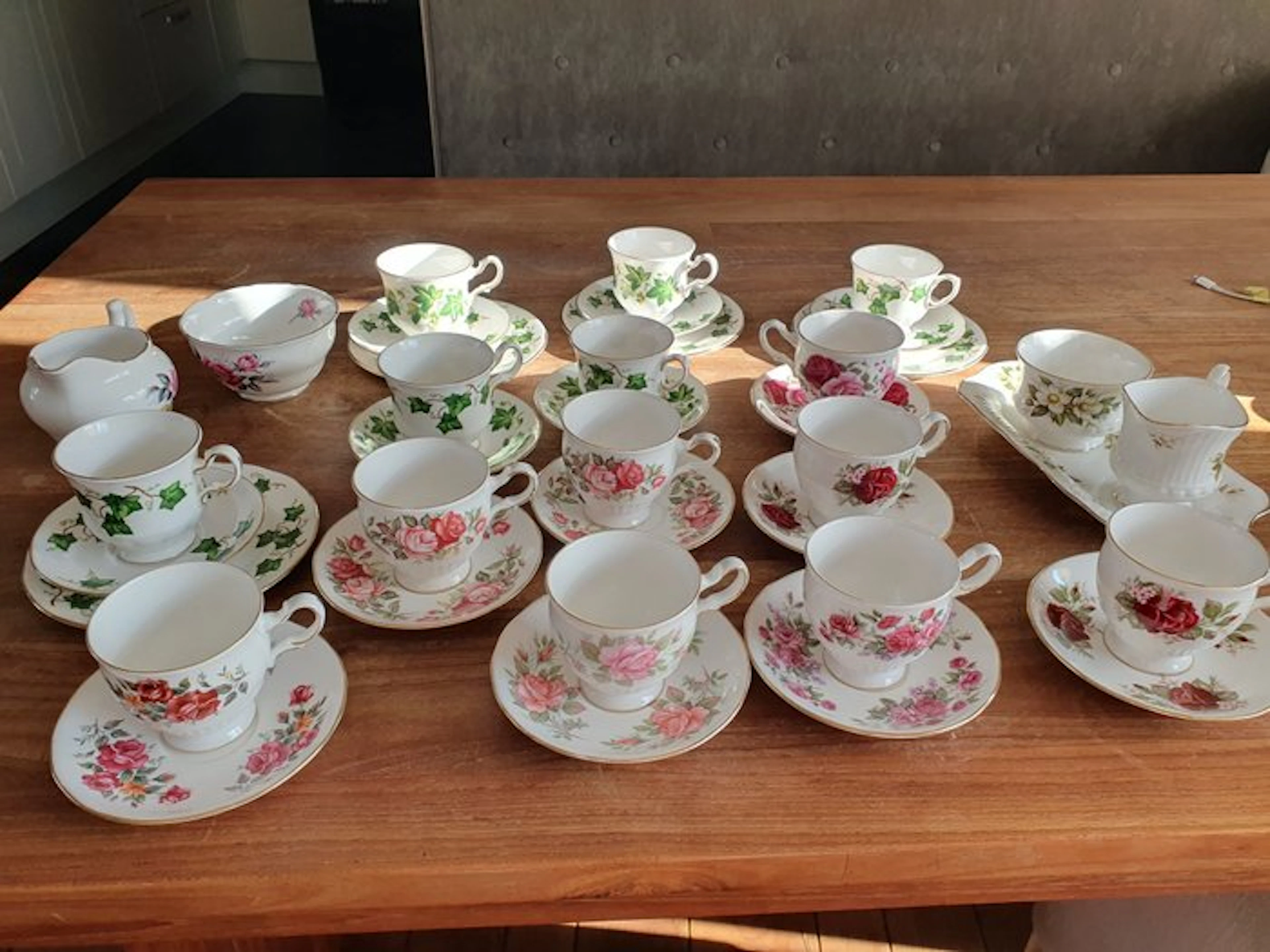 Queen Anne en andere Engelse topmerken - Table service...