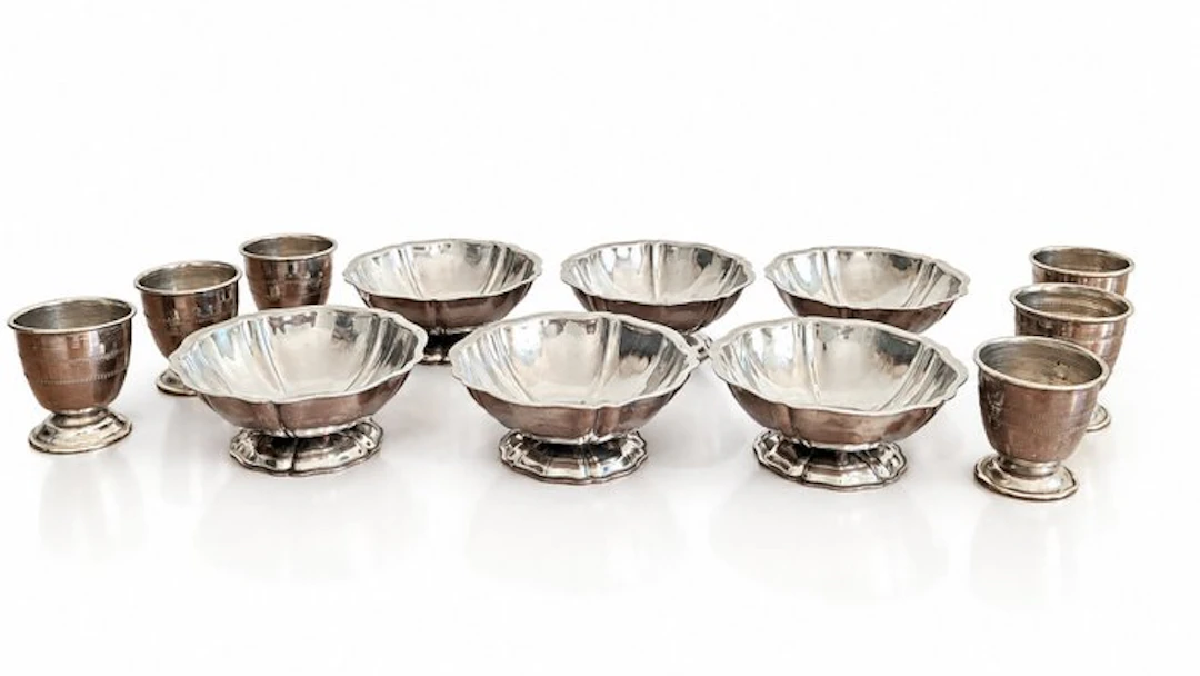 Service à Boisson et Dessert - Dessert service (12) - Metal