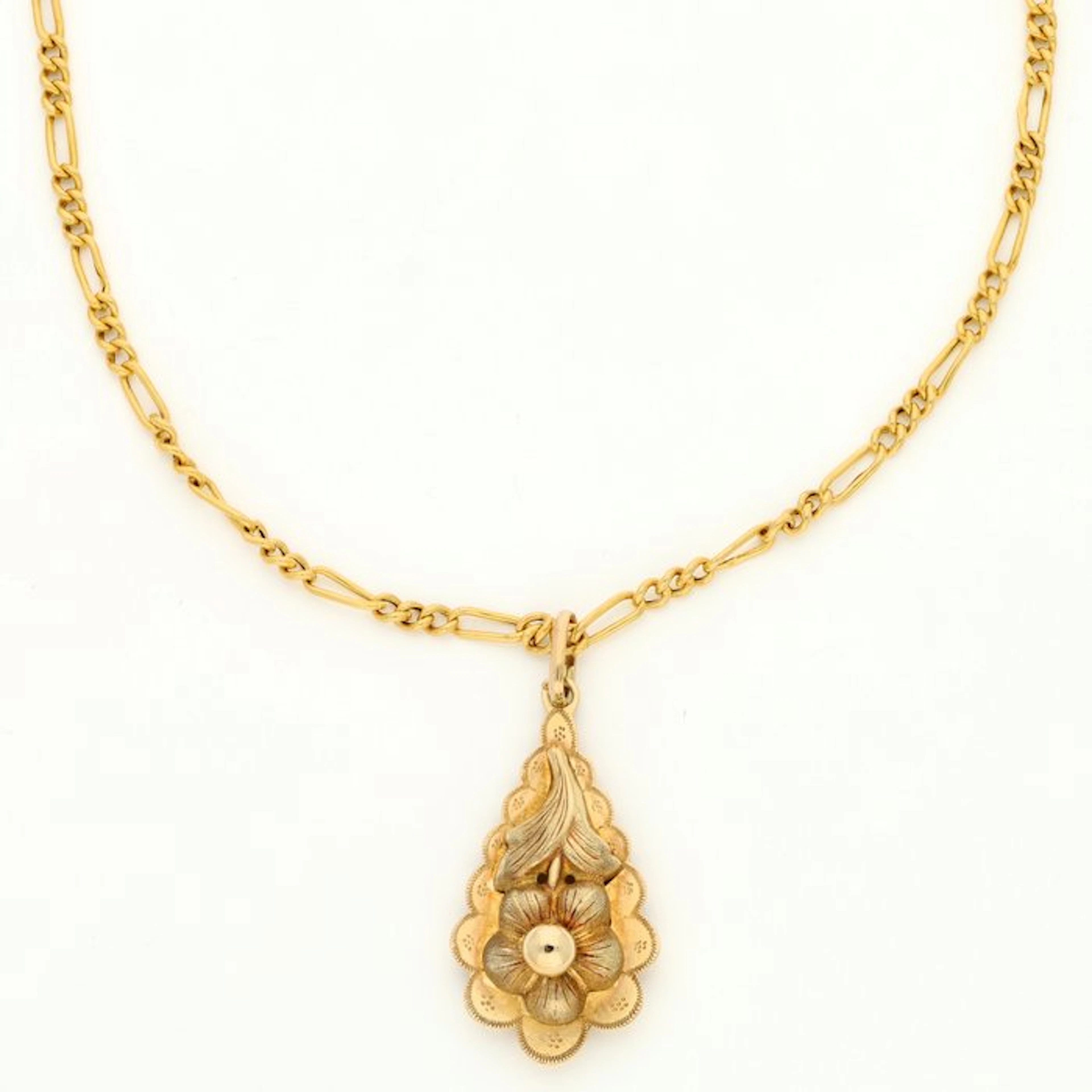 Necklace - 18 kt. Yellow gold - France, ca. 1879–1910