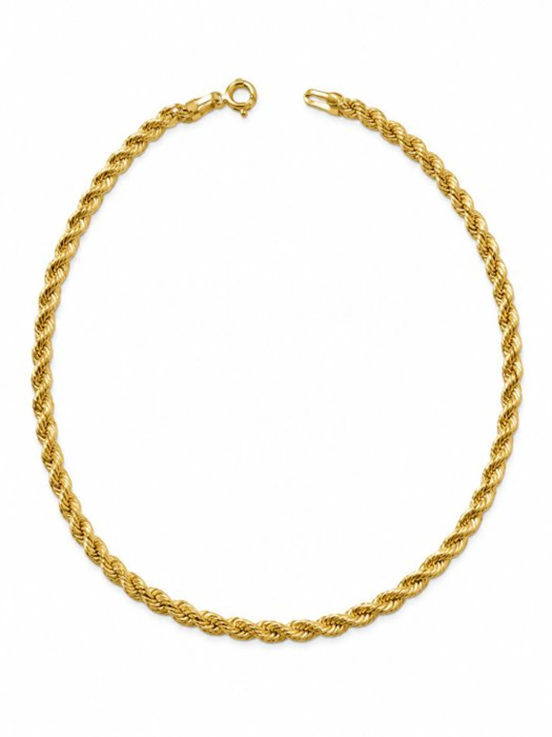 No reserve price - Bracelet - 18 kt. Yellow gold - 2 mm - 20.5 cm - 1 g
