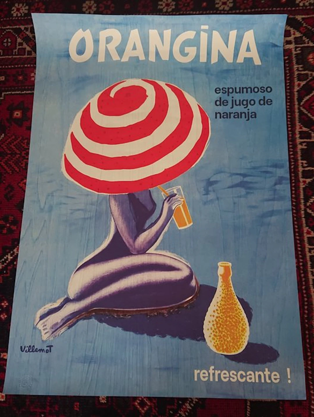 Bernard Villemot - Orangina póster Bernard Villemot...