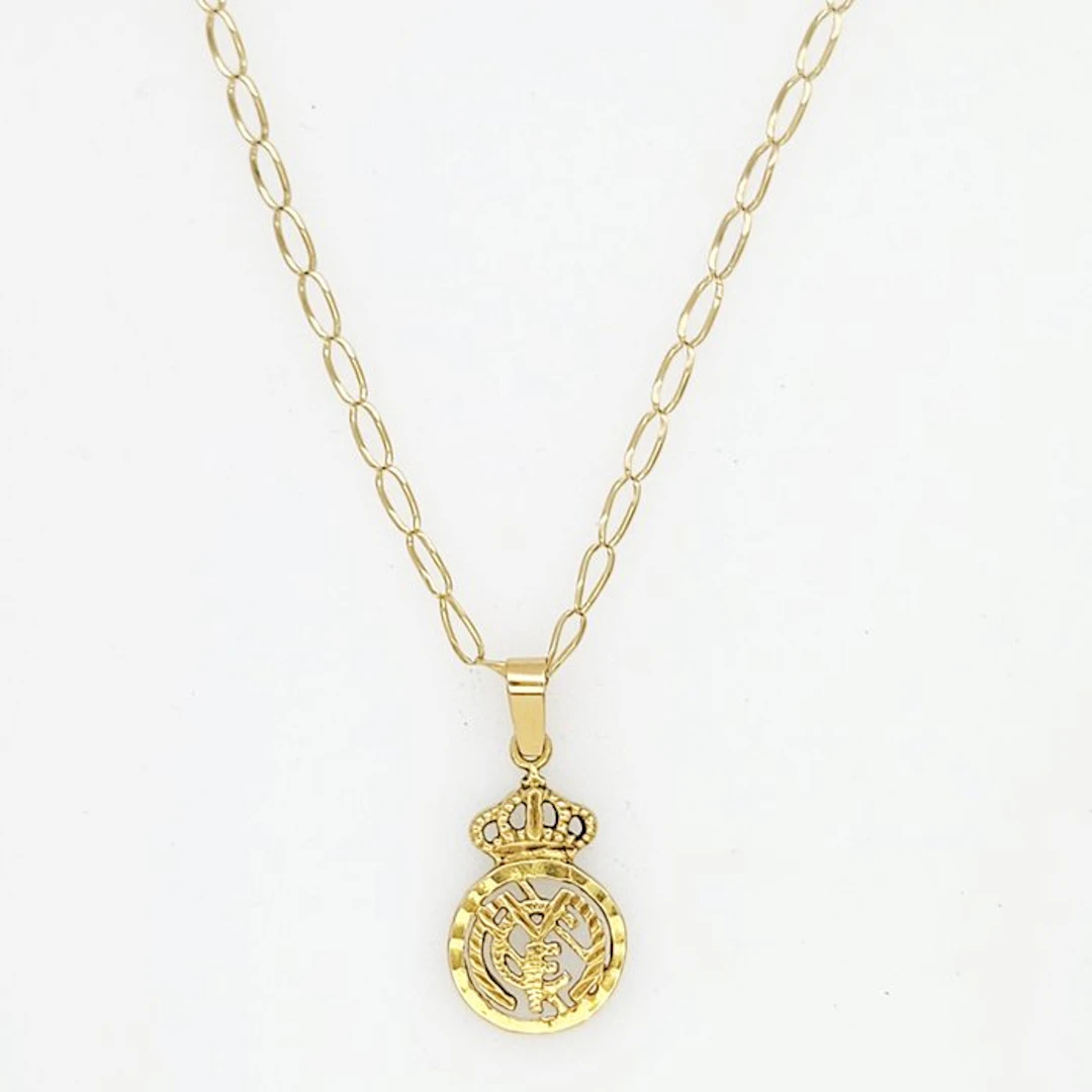 Necklace with pendant - 18 kt. Yellow gold