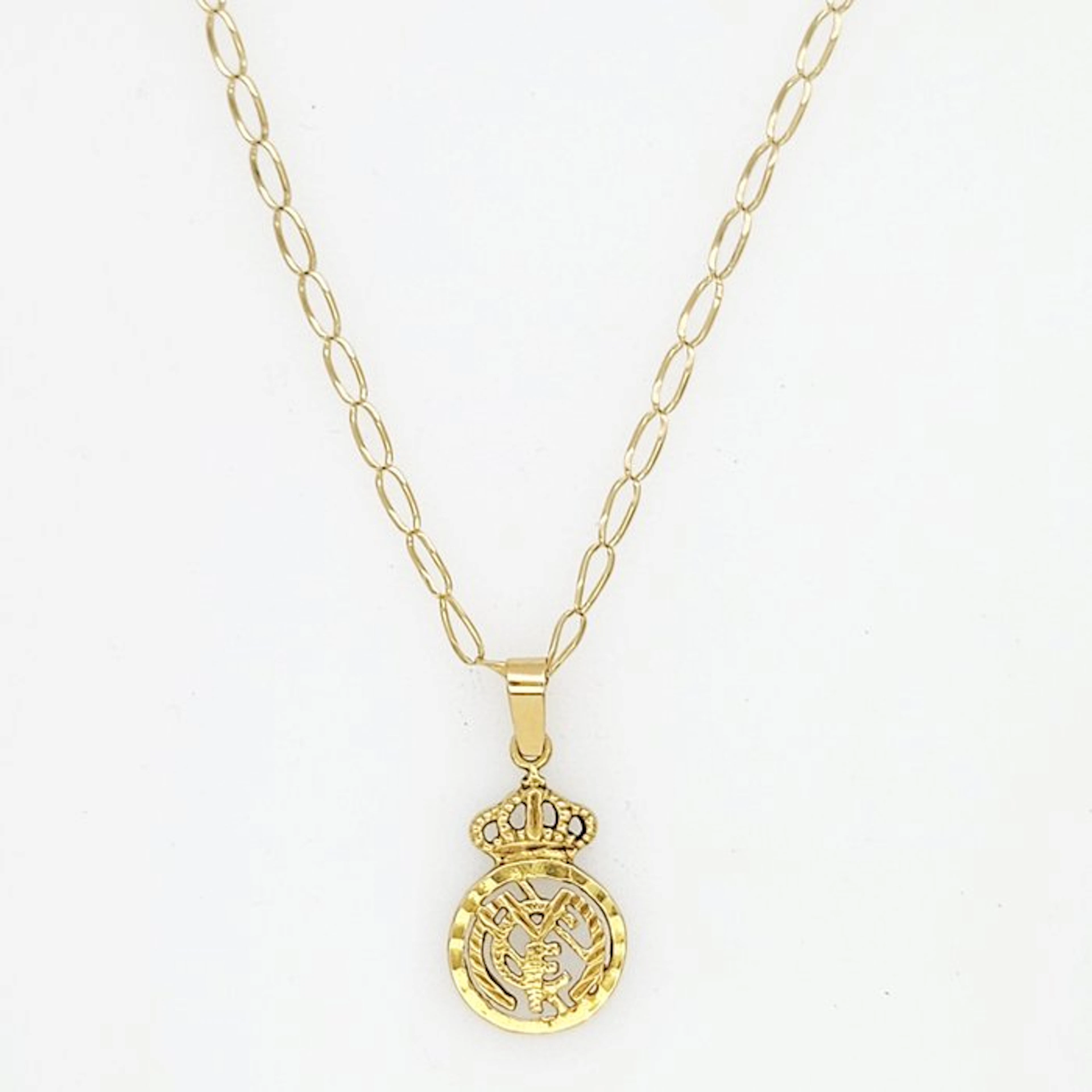 Necklace with pendant - 18 kt. Yellow gold