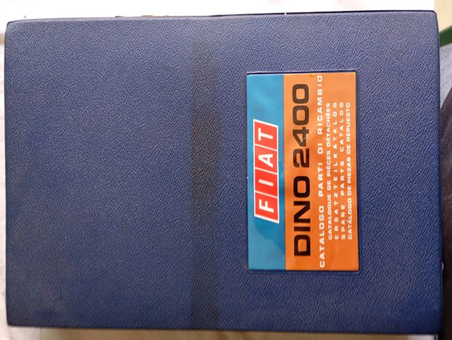Manual - Fiat - DINO 2400 - 1970