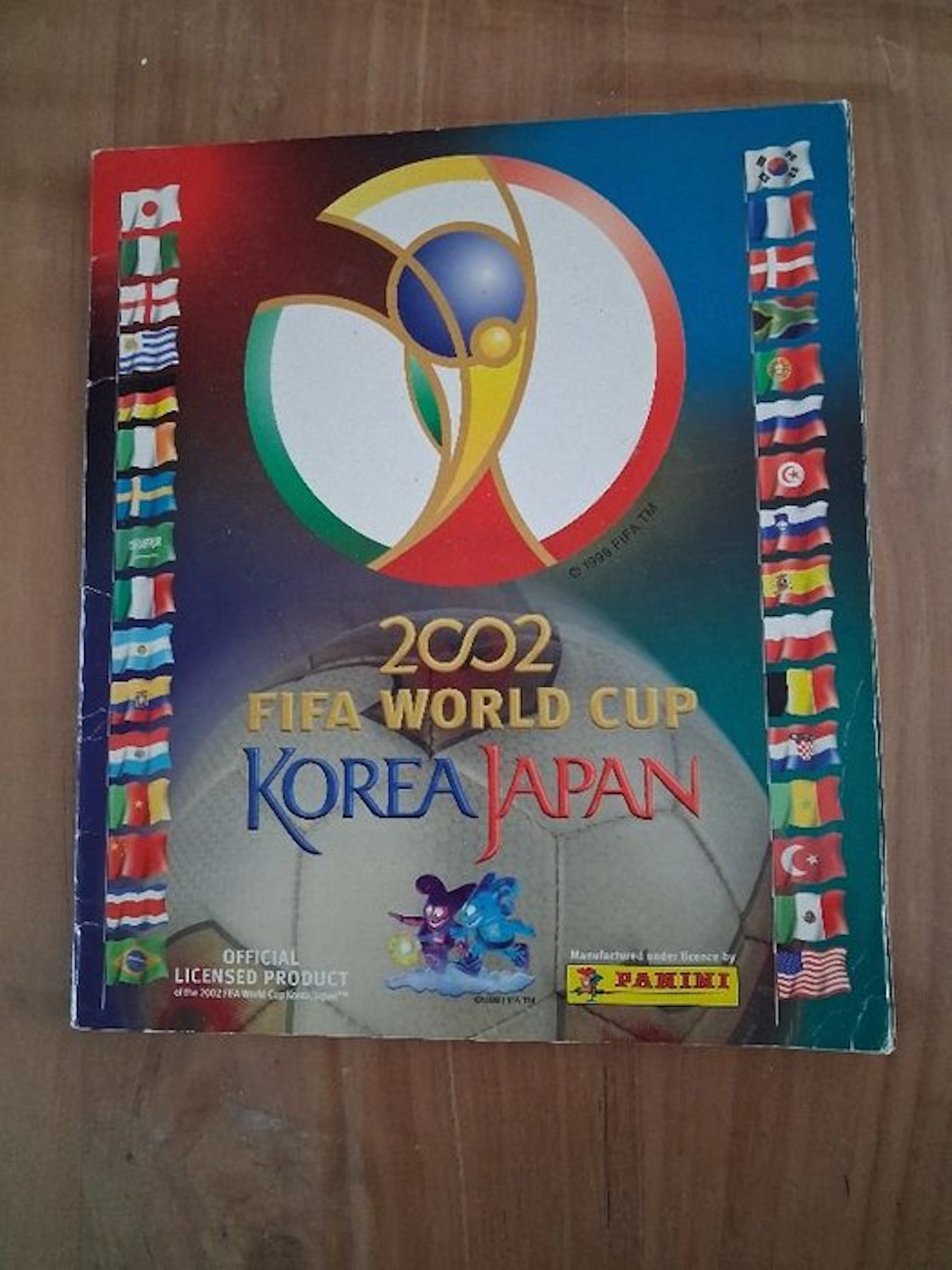 2002 Panini World Cup Stickers Original edition Sticker album - Good (GD)