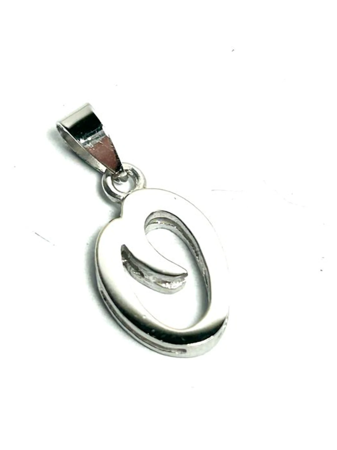 Pendant - 18 kt. White gold