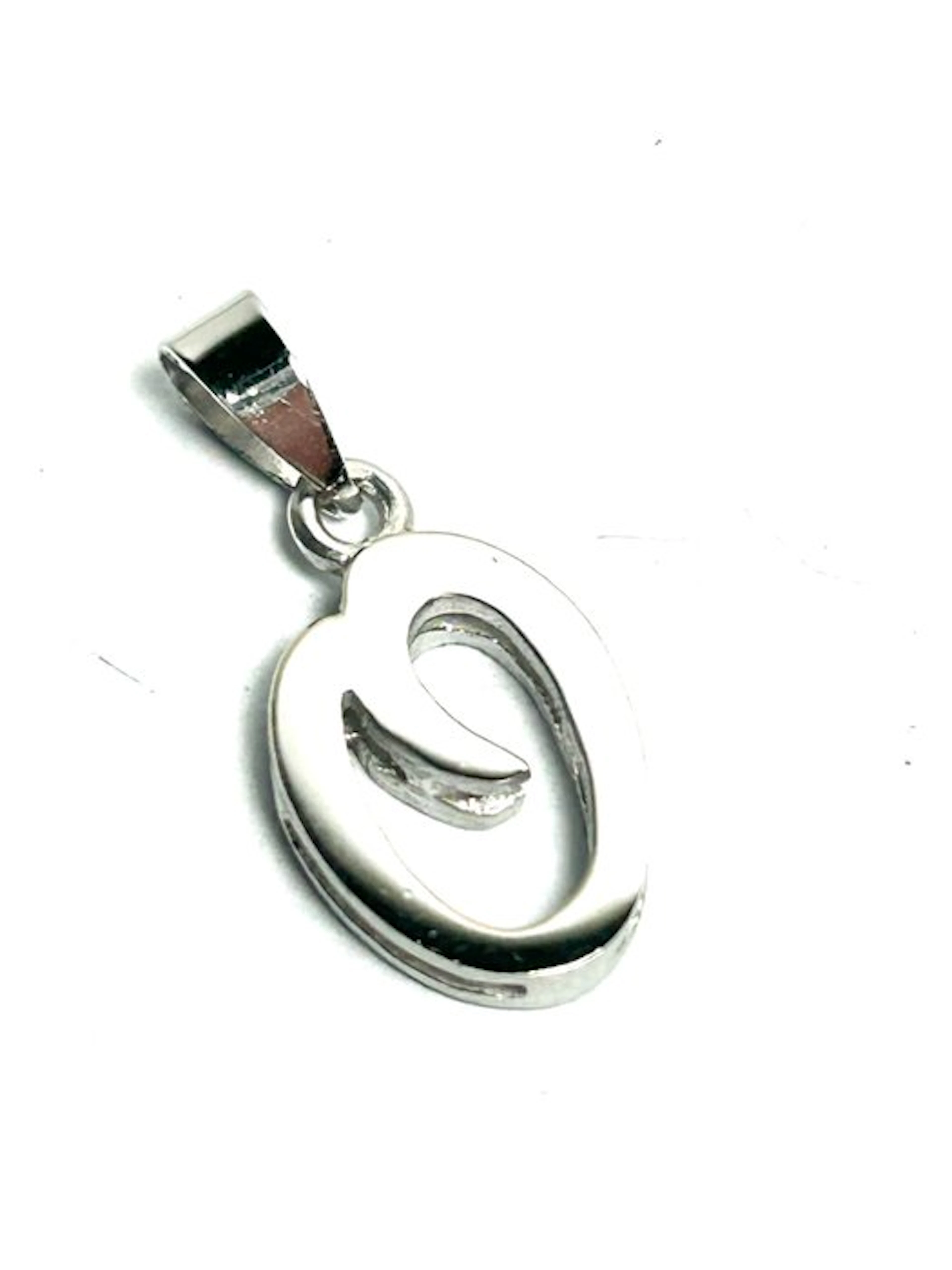 Pendant - 18 kt. White gold