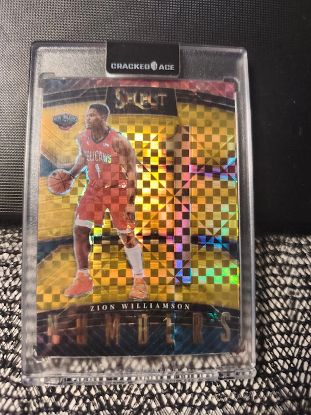 2022/23 Panini Select Zion Williamson No.2 Serialised card