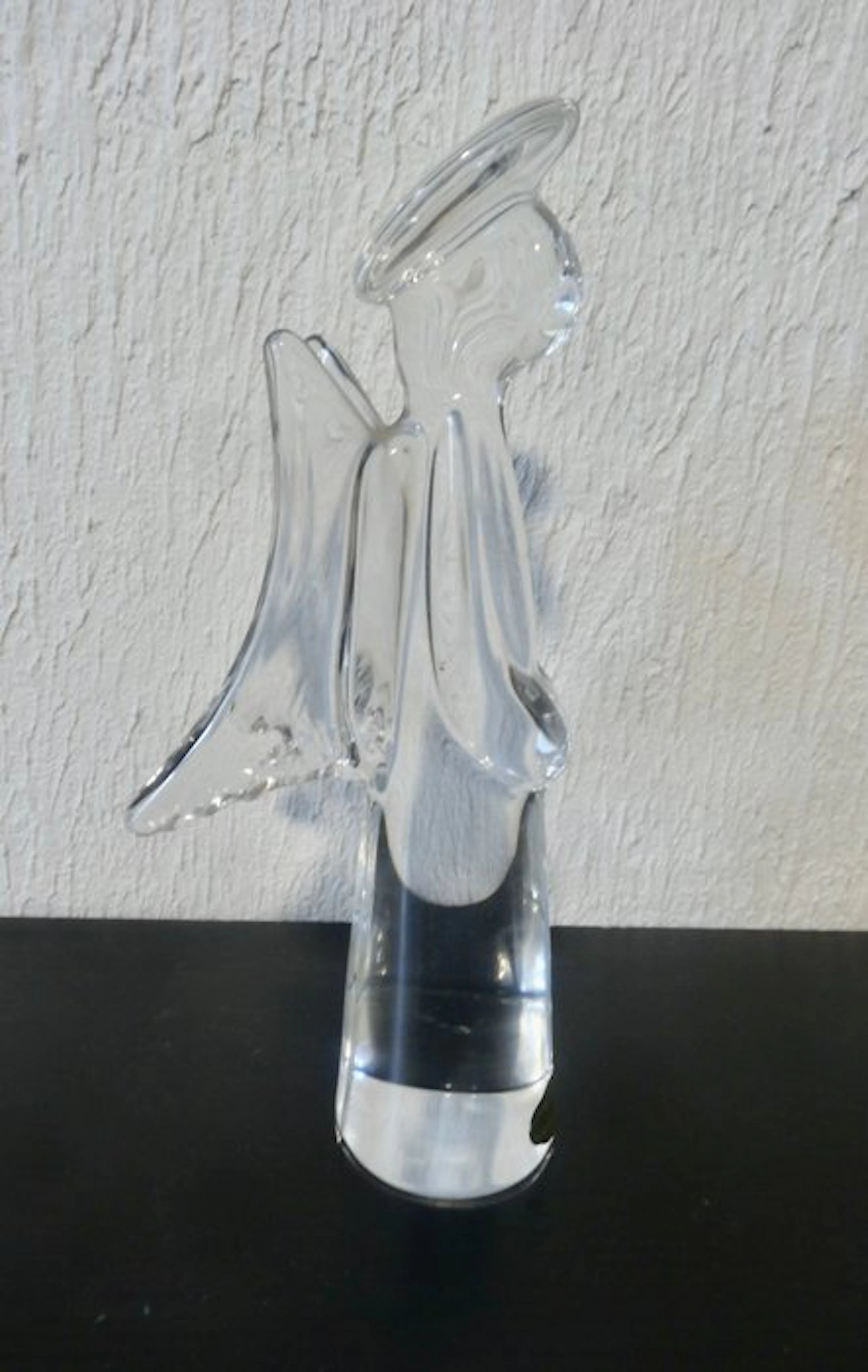 Figure - Ange en cristal - Glass, Lead crystal