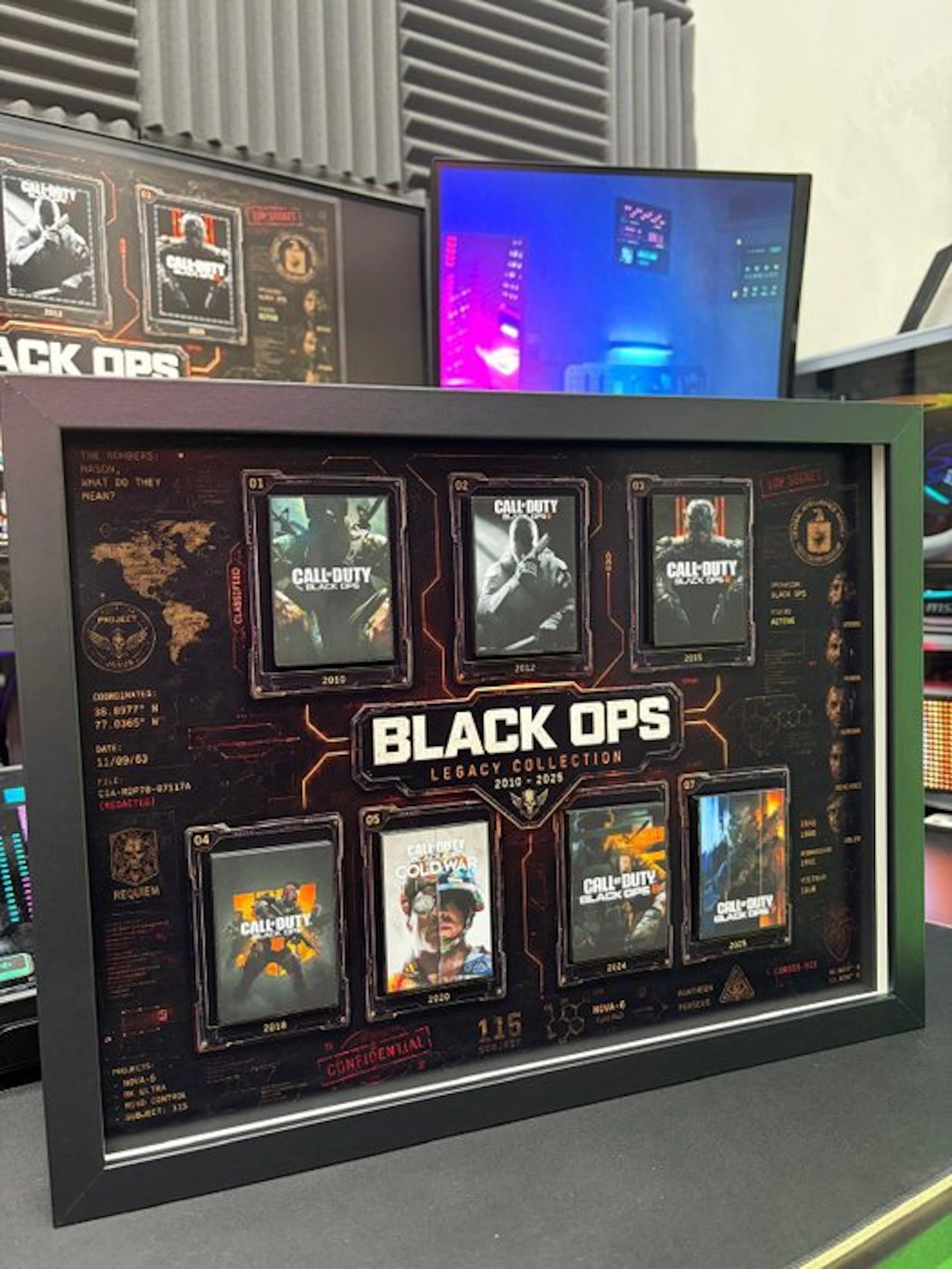 Sony - Black ops - Shadow Box 3D – call of duty – Quadro...