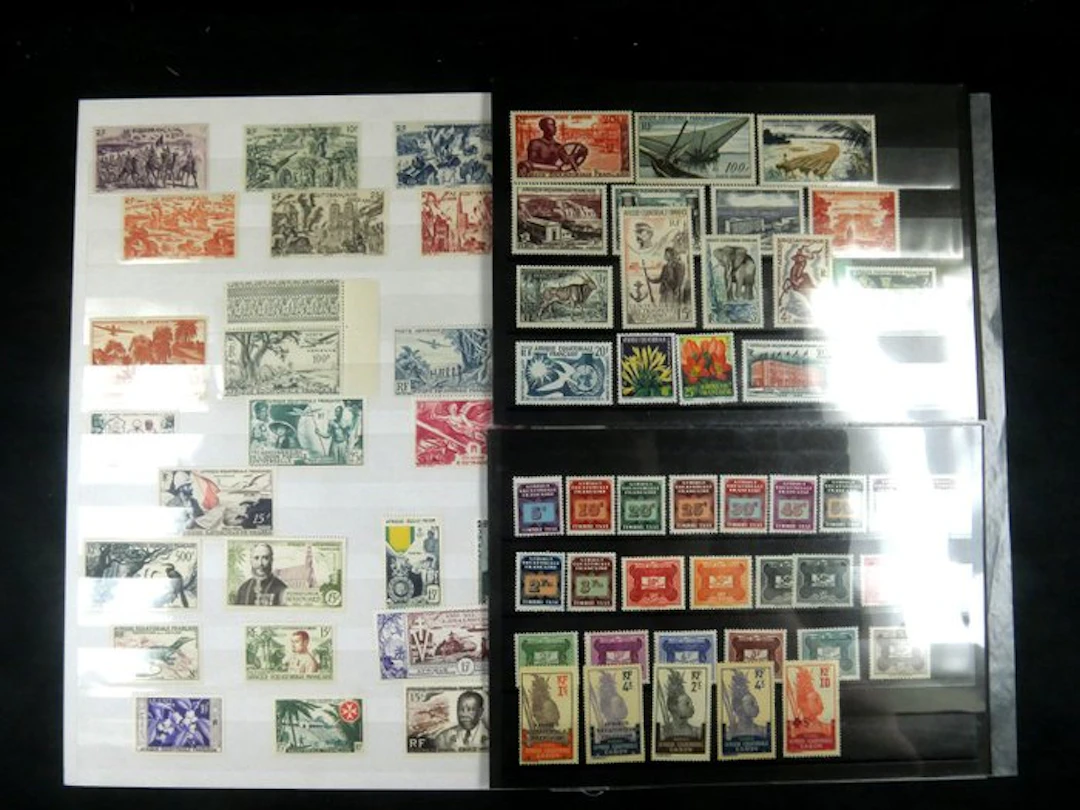 French Equatorial Africa - Beautiful collection on...