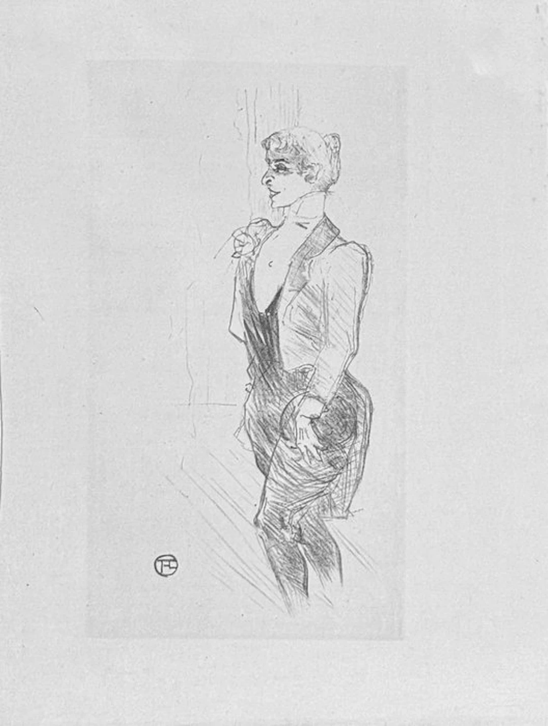 Henri De Toulouse-Lautrec (1864-1901) - Mary Hamilton