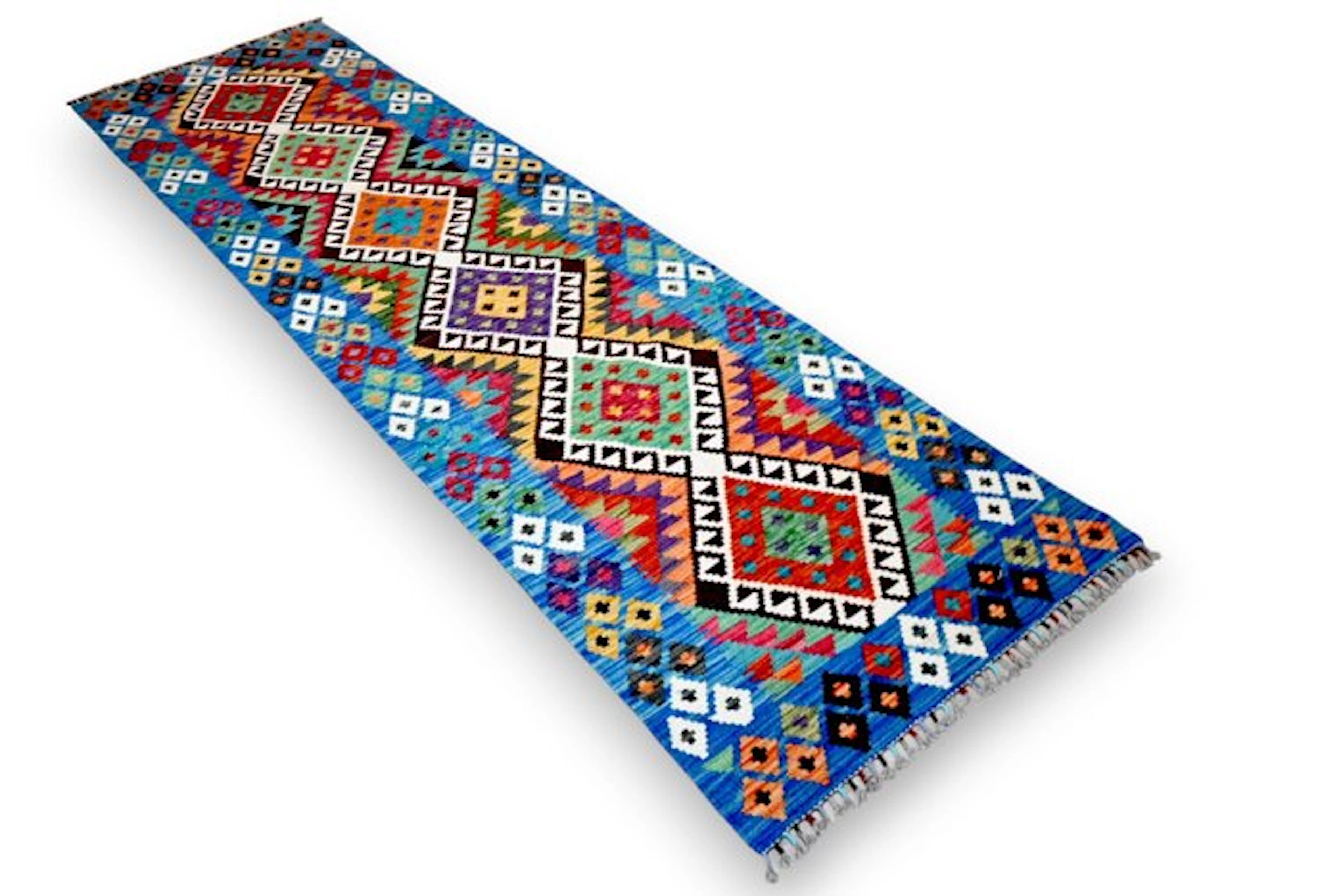Colorful kilim kilim - unused - Rug - 300 cm - 80 cm - Unused with certificate