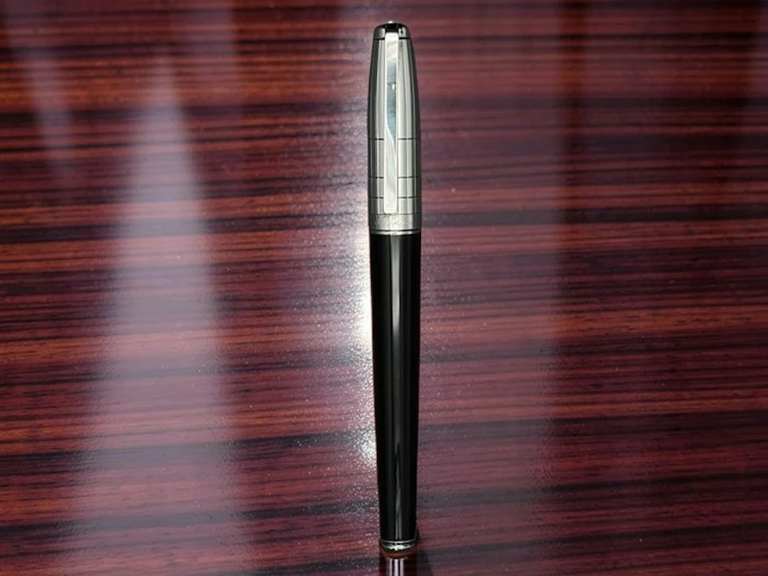 S.T. Dupont - Fidelio Black Lacquer Palladium - Fountain pen