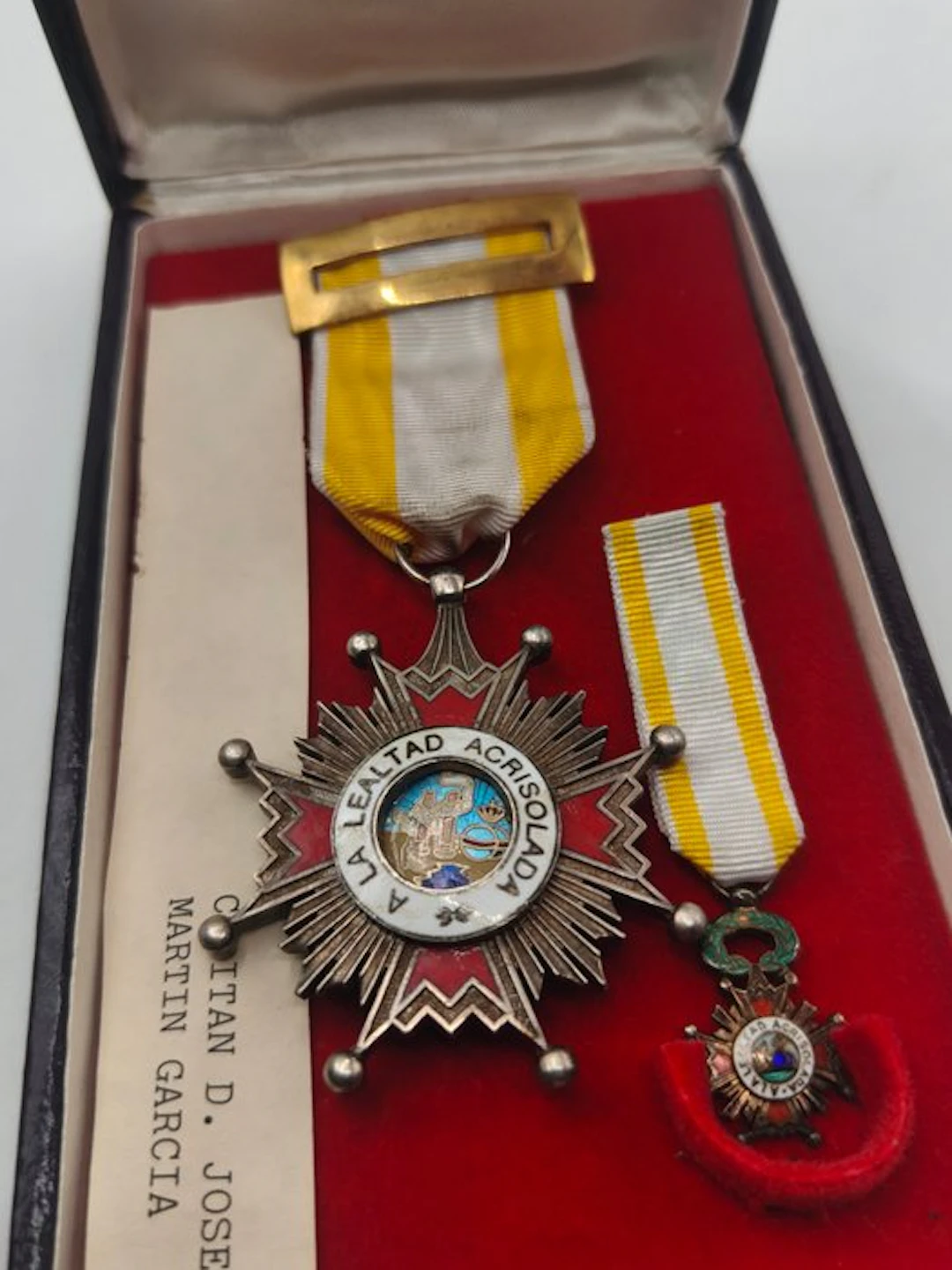Spain - Military medal - Medal of the Order of Isabella the Catholic Franco
