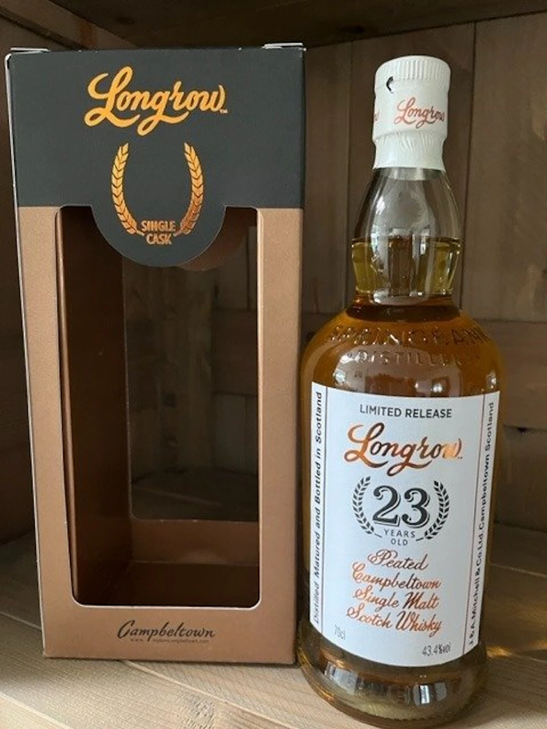 Longrow 23 years old Single Cask - b. 2022 - 70cl