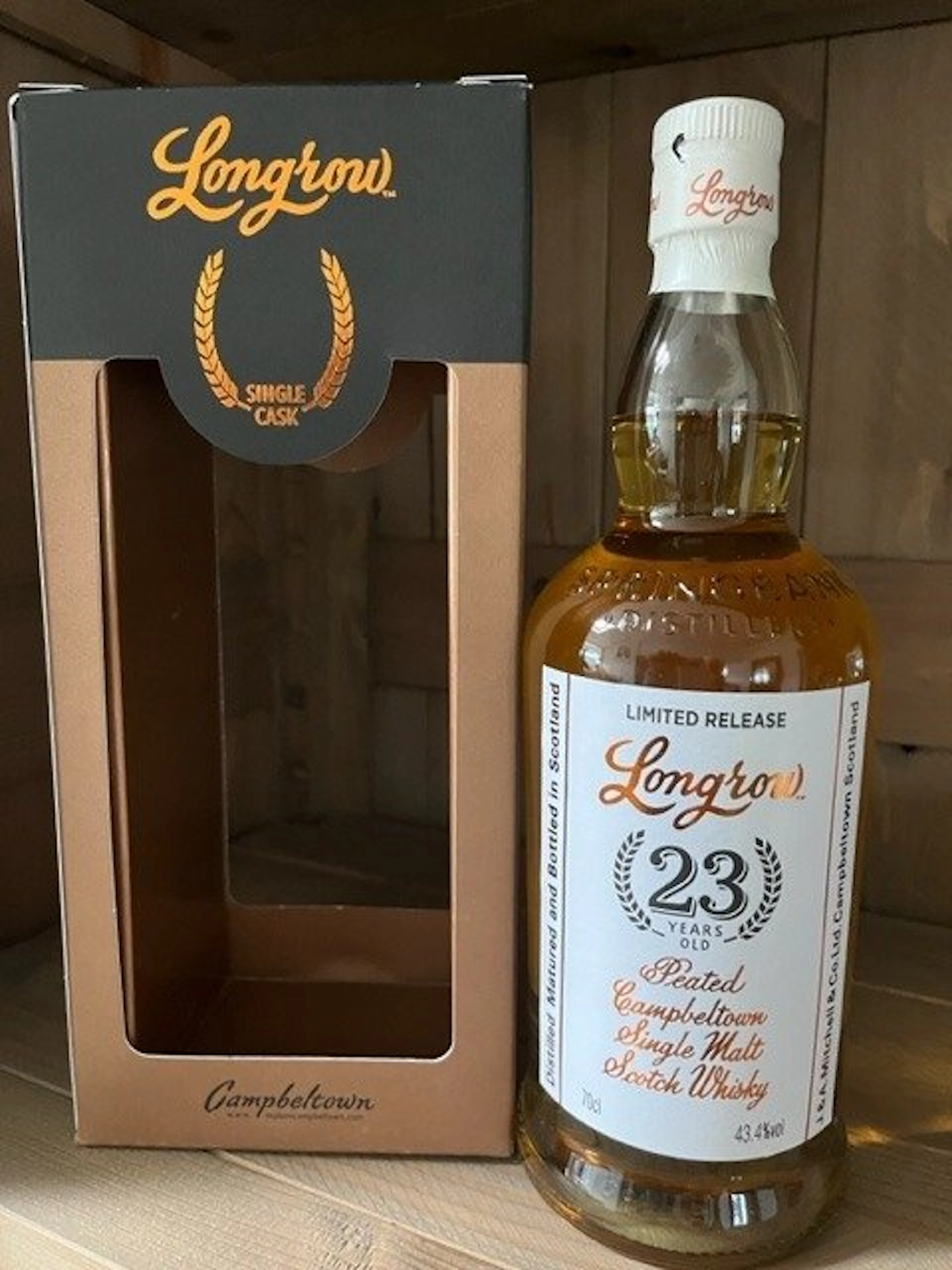 Longrow 23 years old Single Cask - b. 2022 - 70cl