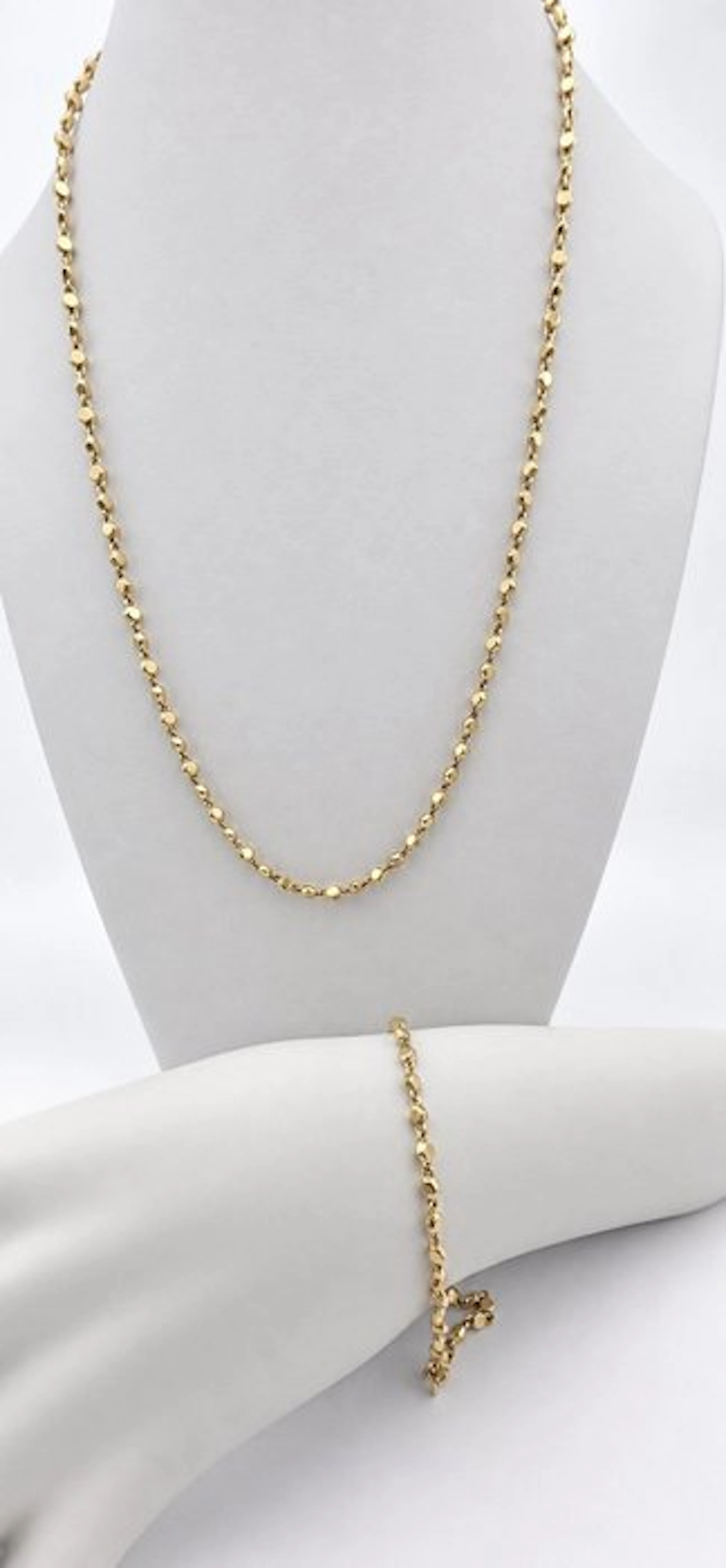 2 piece jewellery set - 9 kt. Yellow gold - Maistrellosrl