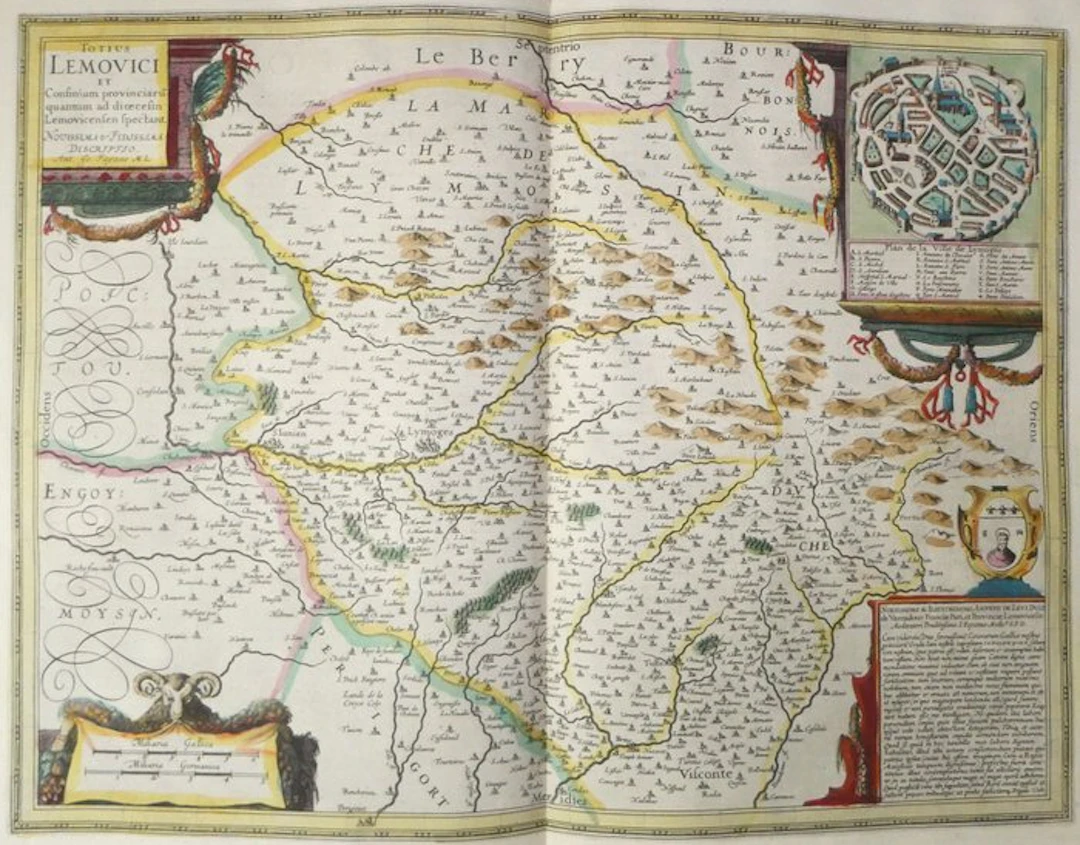 France - Pays de Limosin: former province of Limousin