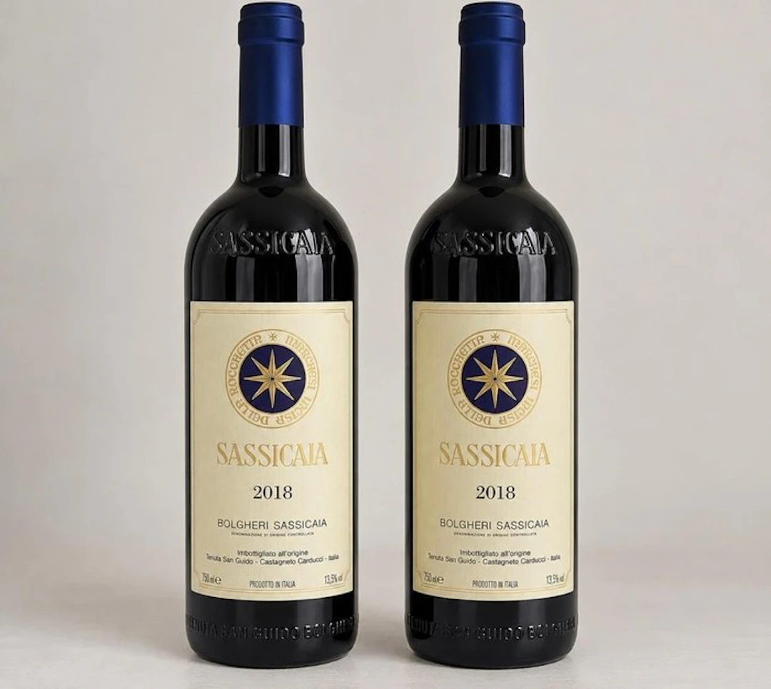 2018 Tenuta San Guido, Sassicaia - Bolgheri - 2 Bottles (0.75L)