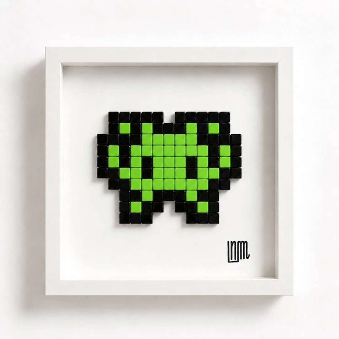 nLm - Space Monster Emoji • Mosaic • #1/50
