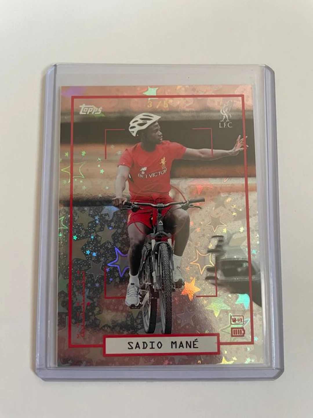 2025/26 Topps Topps Focus Liverpool FC Sadio Mané 3/5...