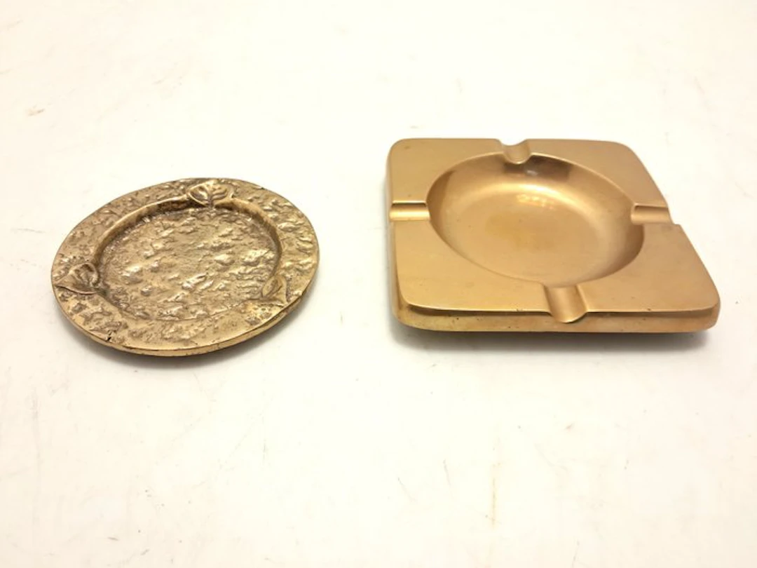 Ashtray (2) - Brass