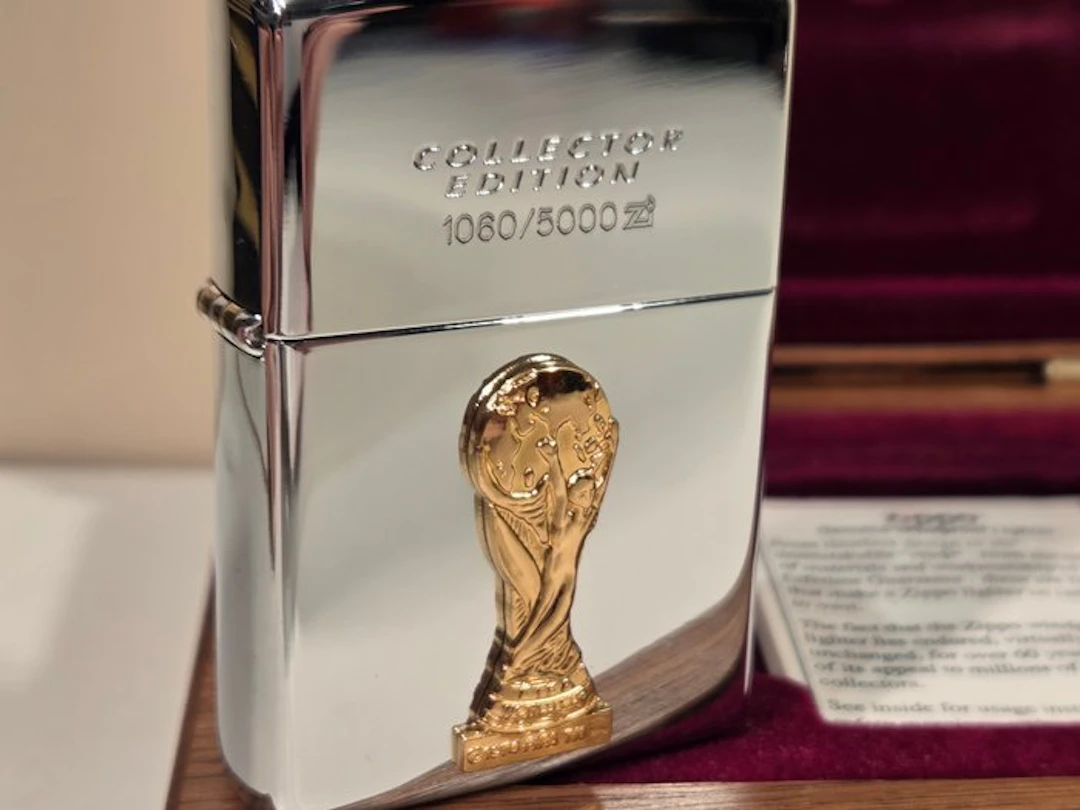 Zippo - WC Football France '98 - Lighter - Steel (stainless)