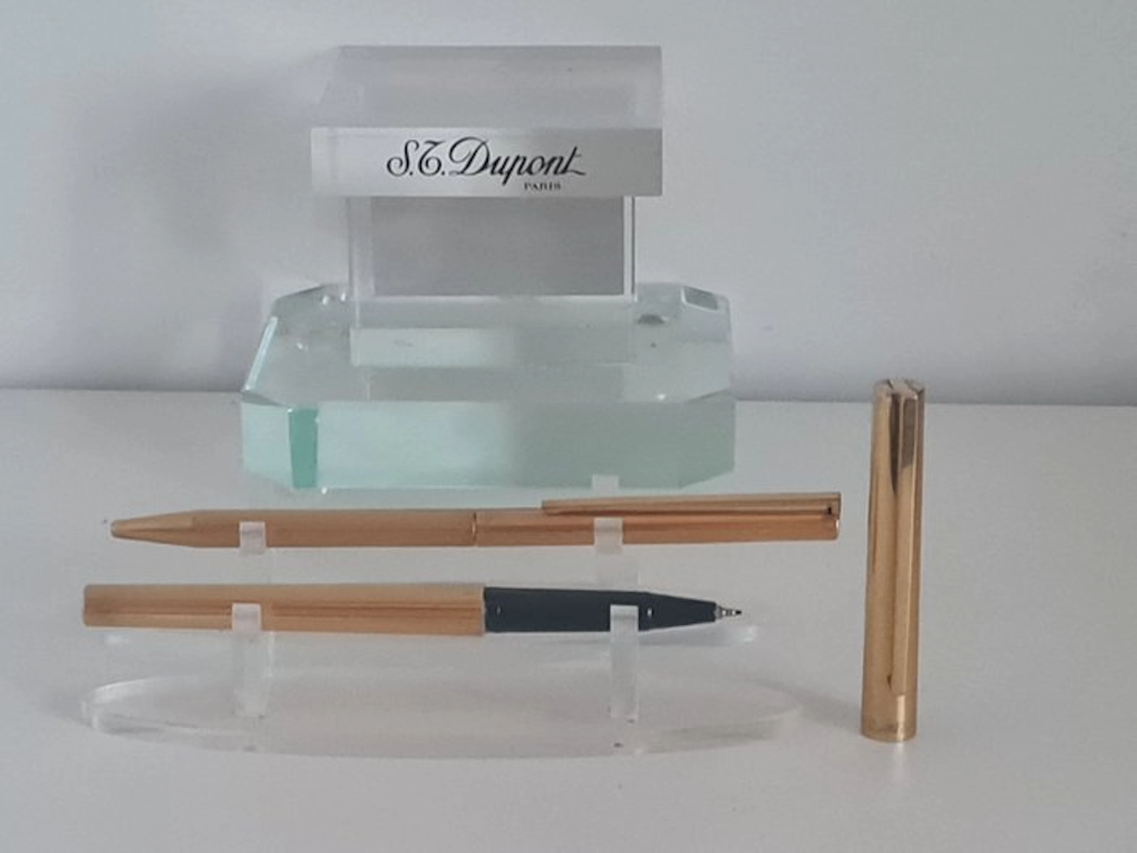 S.T. Dupont - Classique en argent 925 vermeil (stylo à...