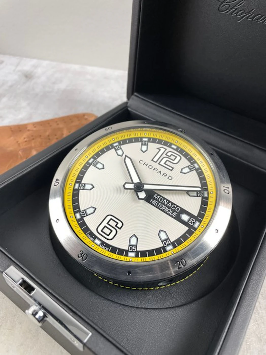 Table clock - Chopard - Contemporary Brass - 2010-2020 - Monaco Historique