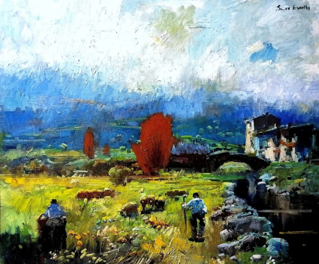 Miquel Serra Escriba (1947) - Escena Pastoril