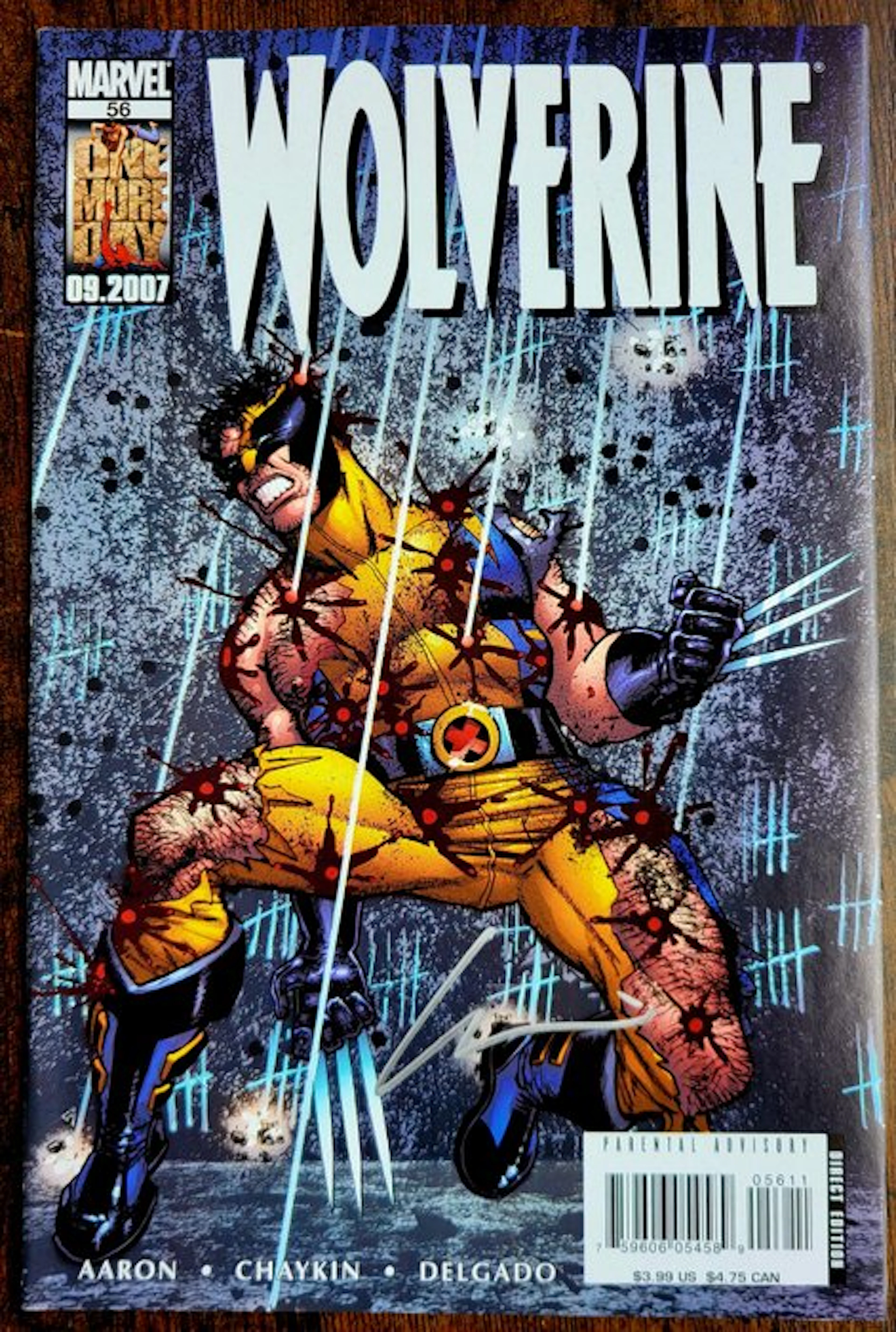 Wolverine #56 2007 1st Print - Signed by creator Howard...
