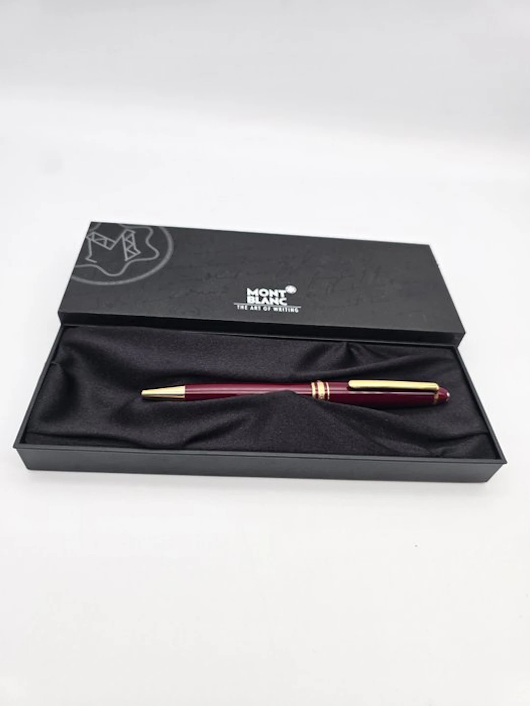Montblanc - Bolígrafo Montblanc Meisterstuck burgundy burdeos - Pen