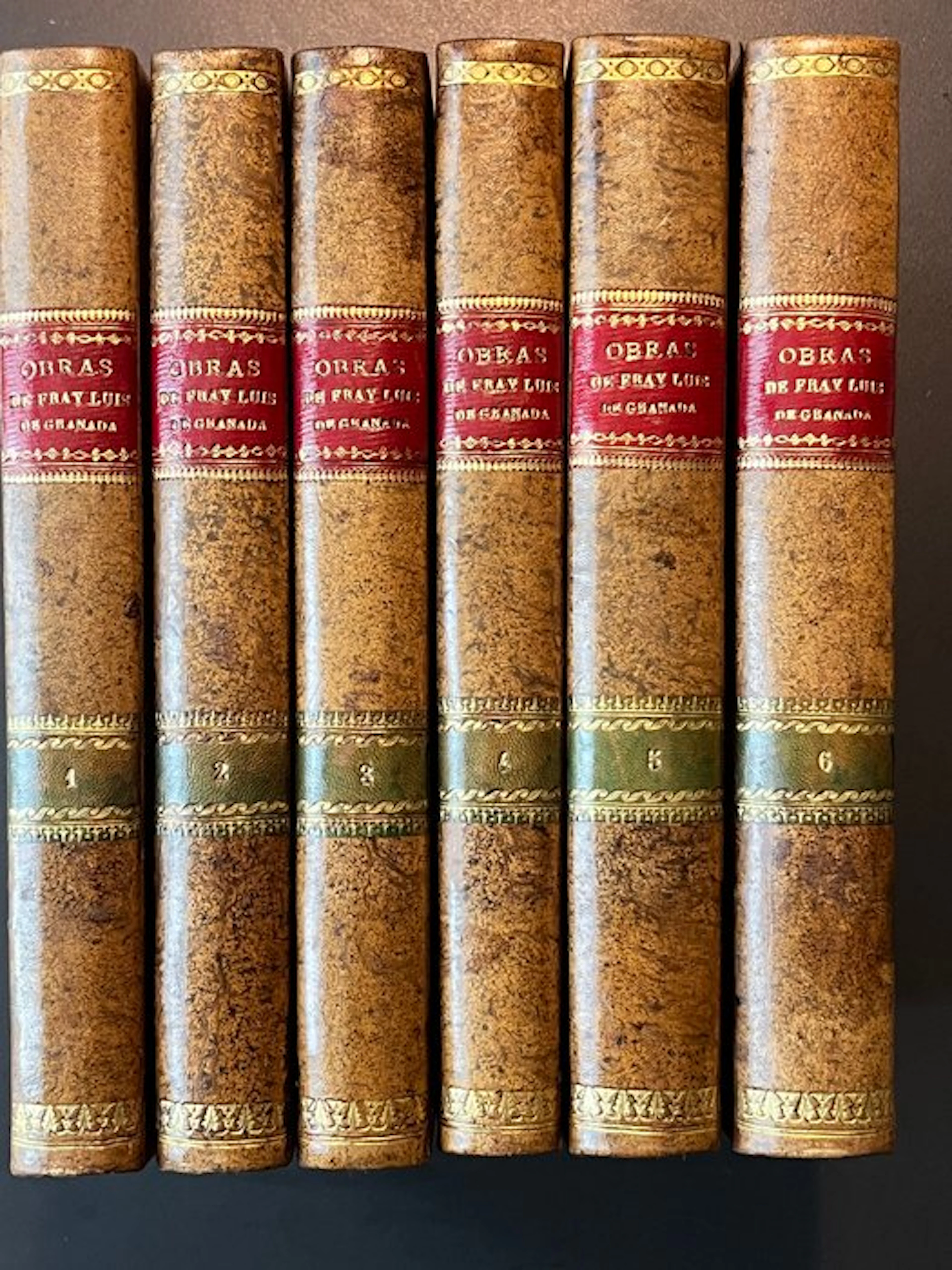 Luis de Granada - Obras completas – Édition de 1800 – 6...