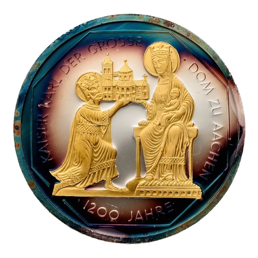 Germany. 10 Mark 2000 F - "1200th Anniversary Dom Aachen" (No reserve price)