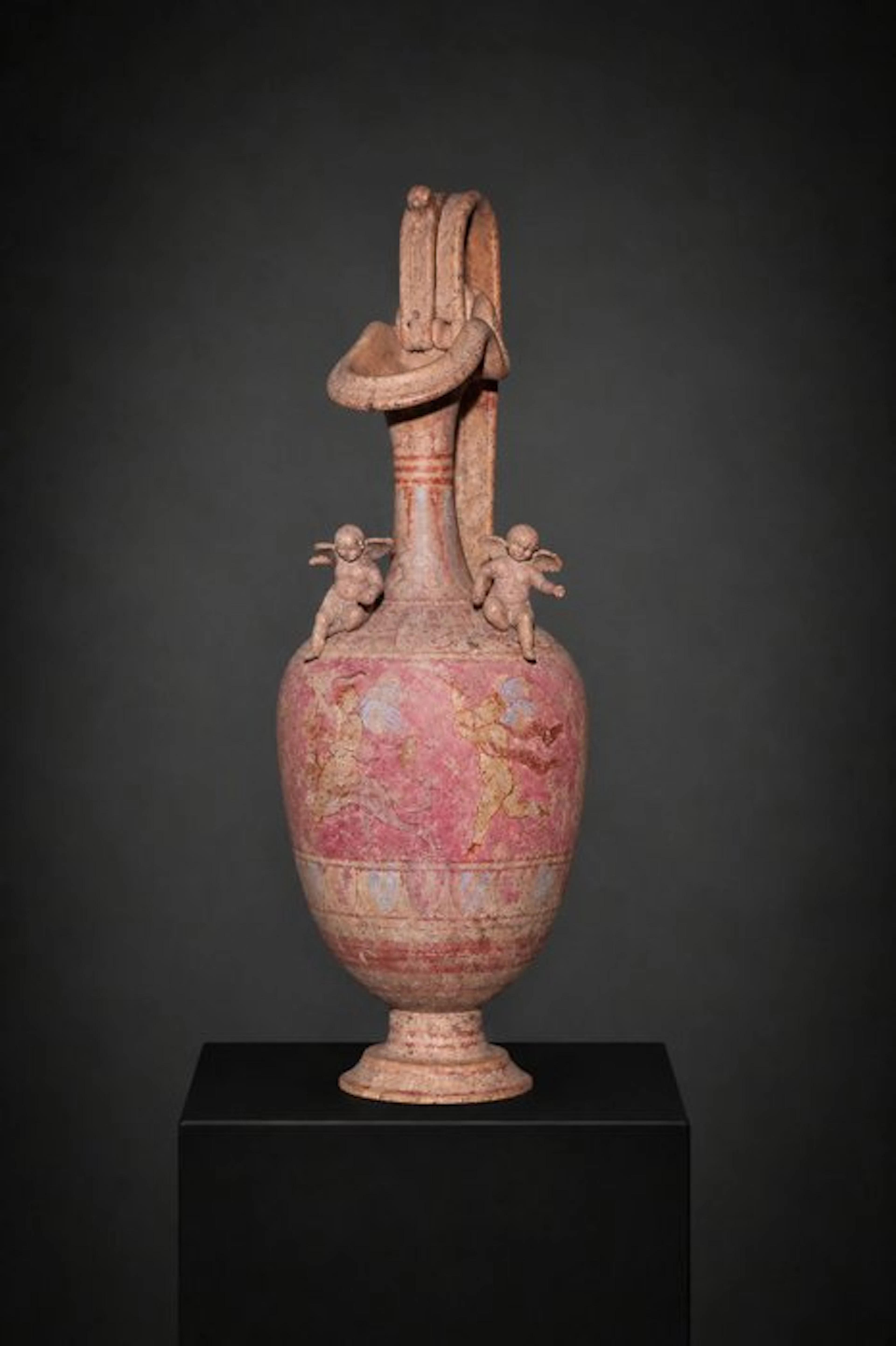 Ancient Greece Ceramic Canosan polychrome oinochoe...