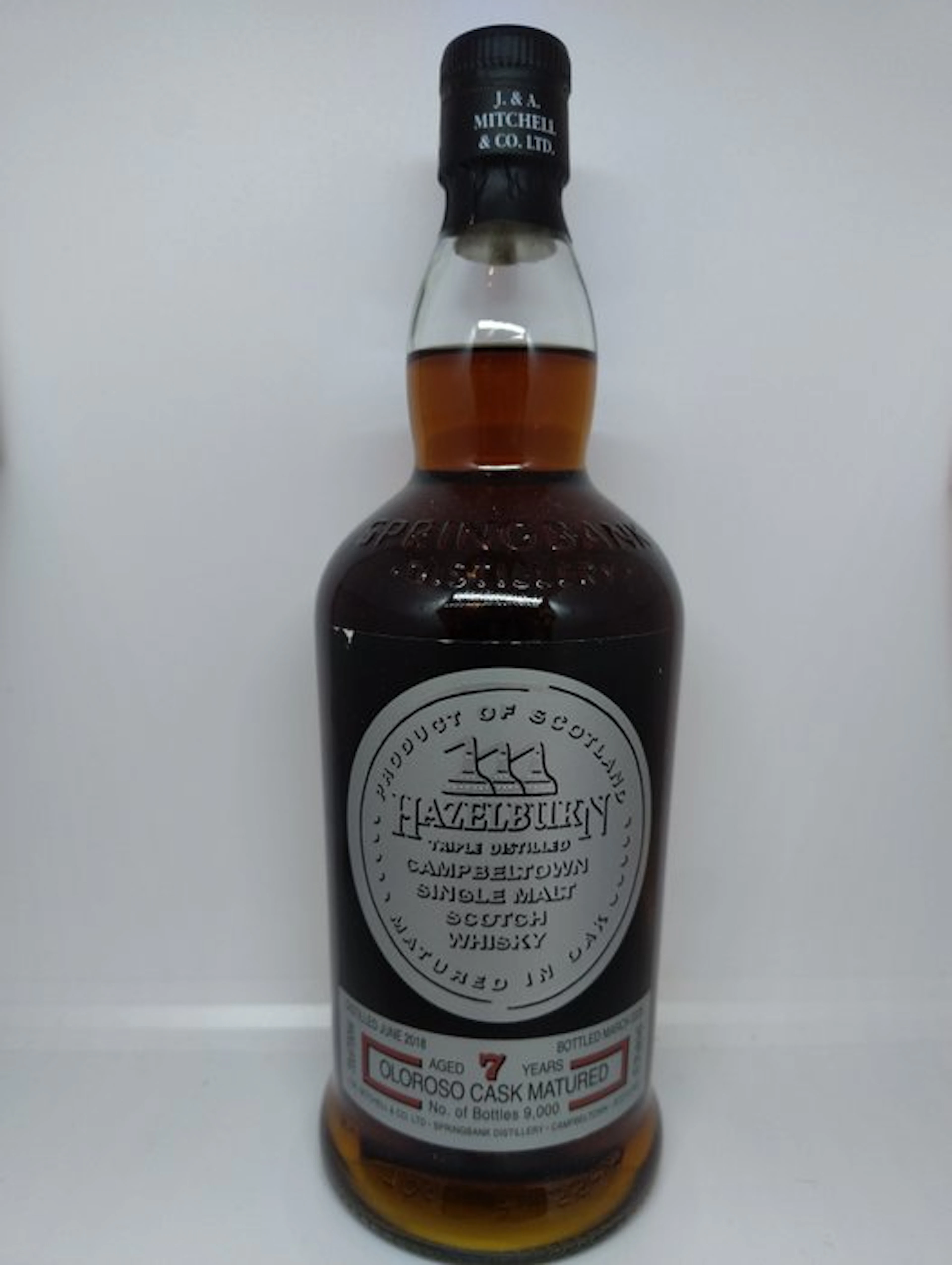 Hazelburn 2018 7 years old Oloroso Cask Matured - b. 2026 - 70cl
