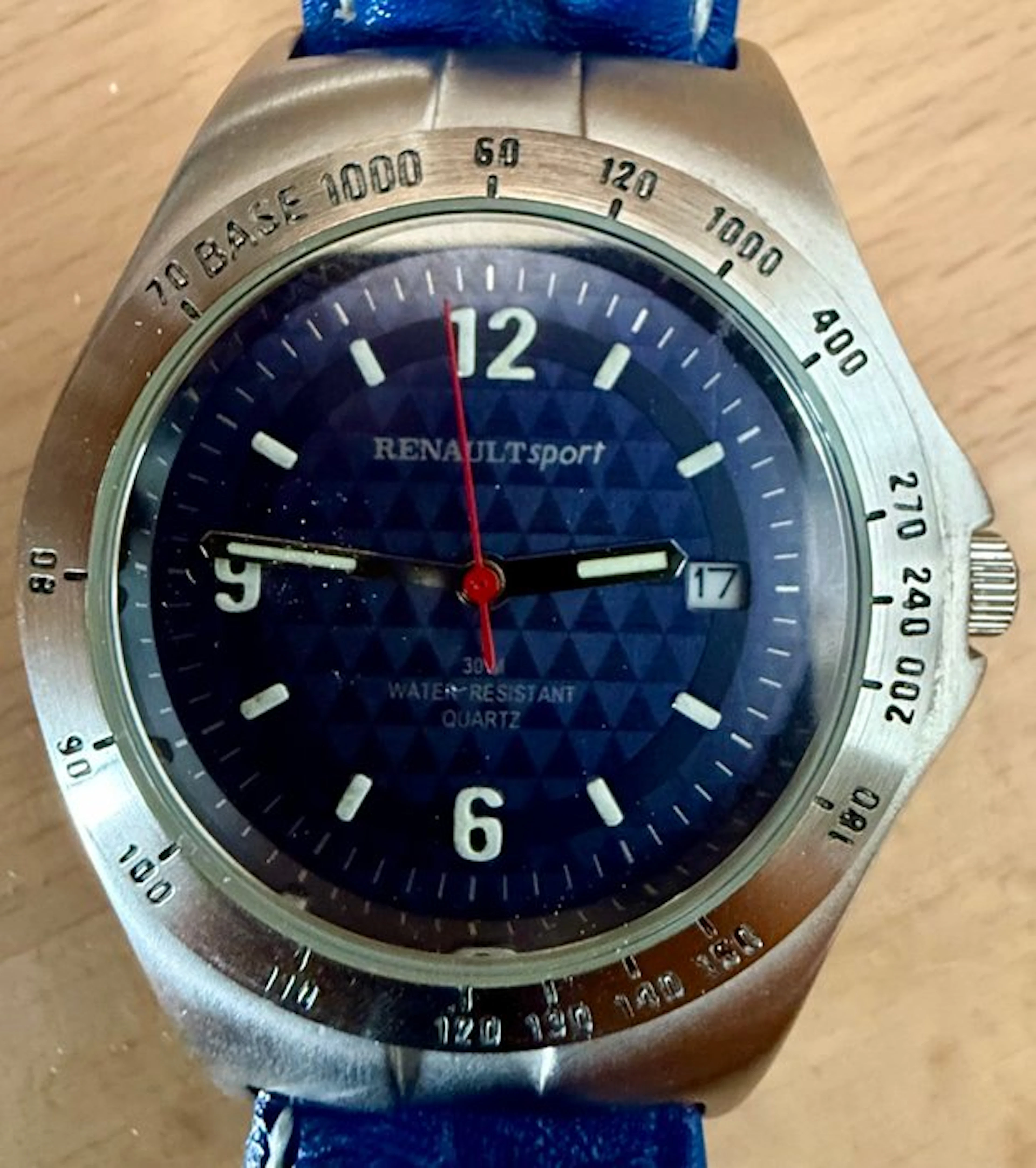 Renault Sport quartz watch with box and extra straps - Renault Sport
