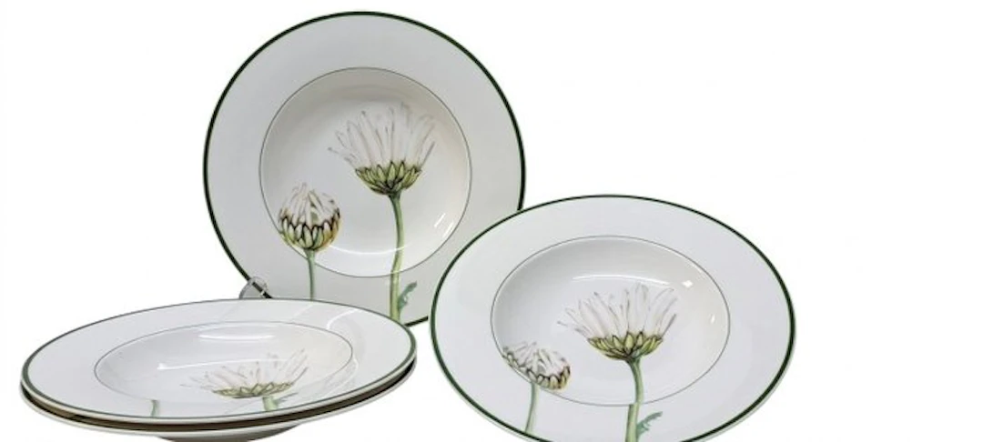 Villeroy & Boch - Dinner plate (4) - Flora - Fine China - Like new