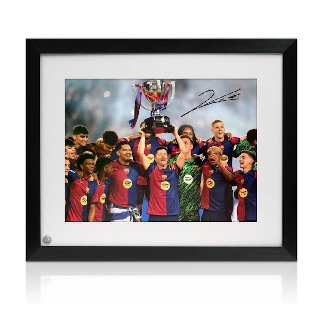 FC Barcelona - Spanish Football League - Robert Lewandowski - Photograph
