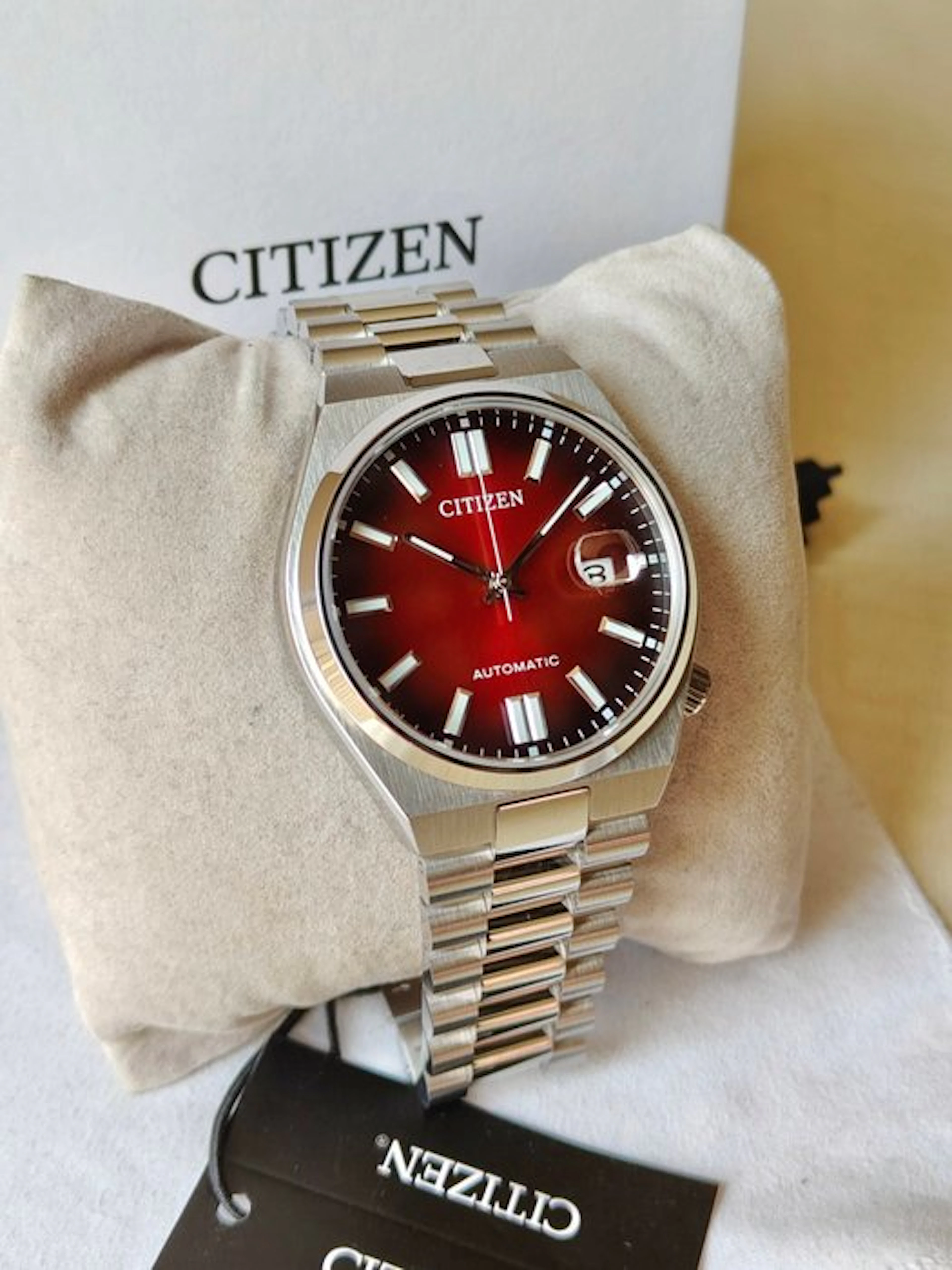 Citizen - Automatic Tsuyosa Red Burgundy - No reserve...