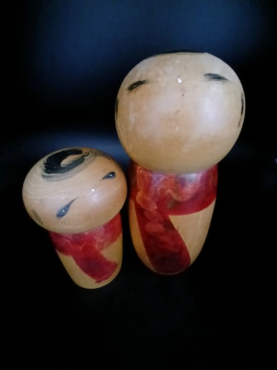 Figurine - Japanse Sosaku Kokeshi duo