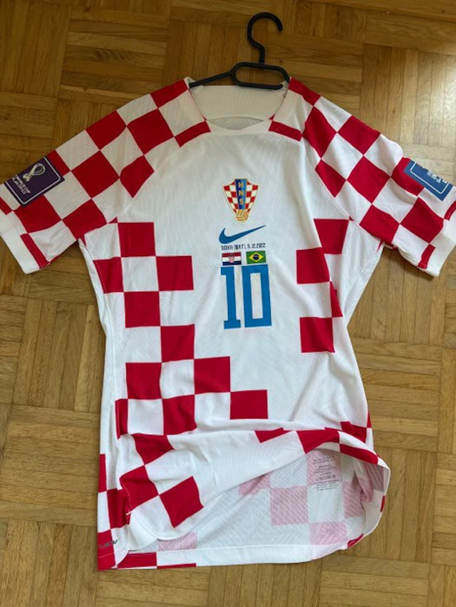 kroatien - Modric issued - 2022 - Football shirt
