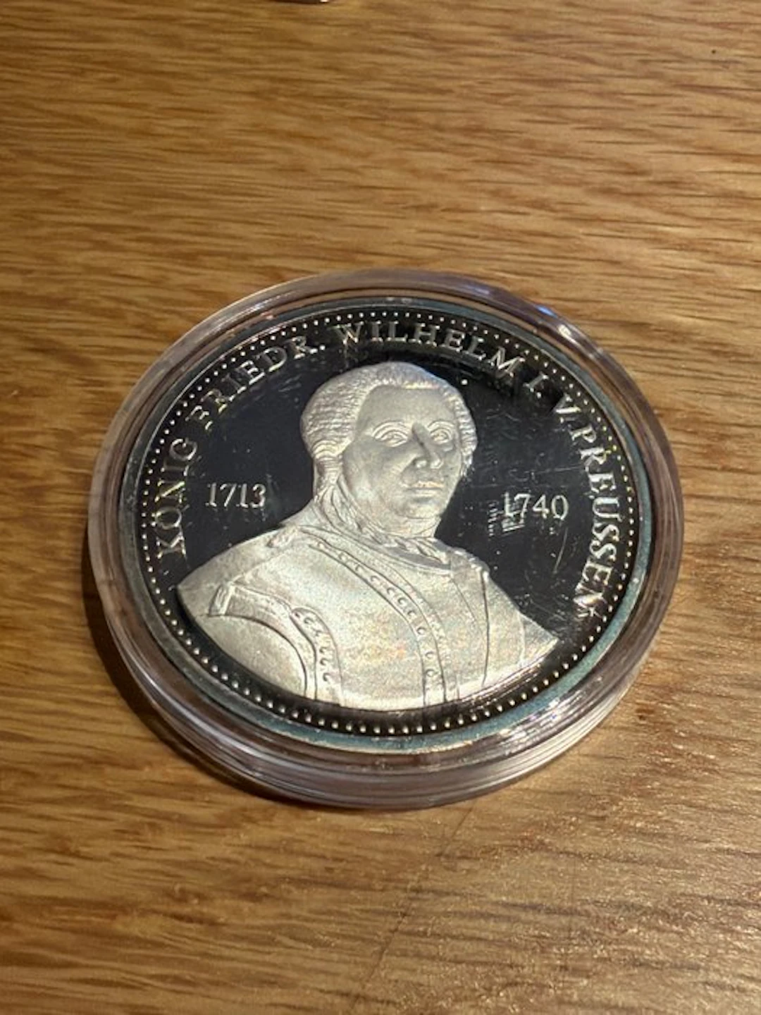 Germany. Silver medal König Friedrich Wilhelm I
