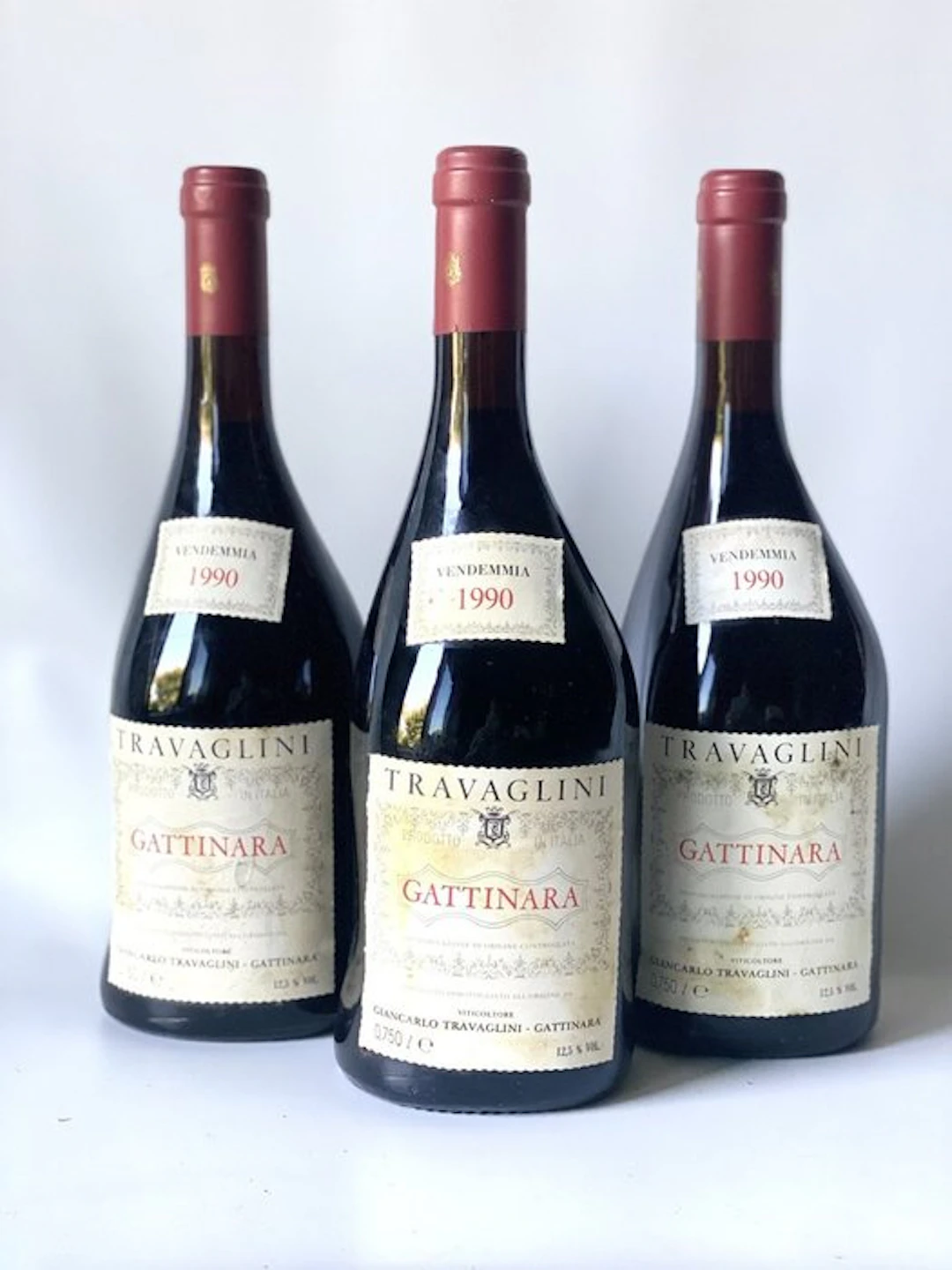1990 Travaglini, Gattinara - Piedmont - 3 Bottles (0.75L)