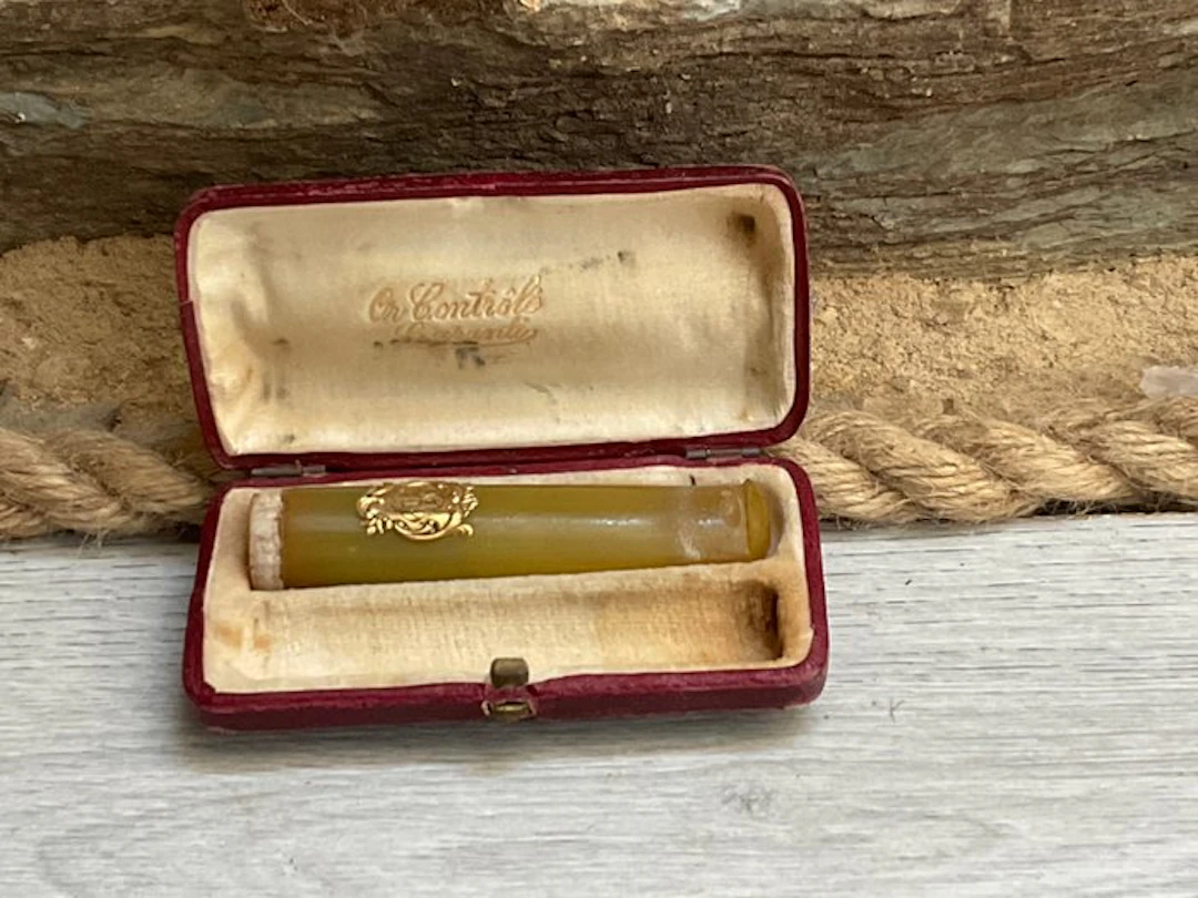 No reserve price - Cigarette holder - Amber