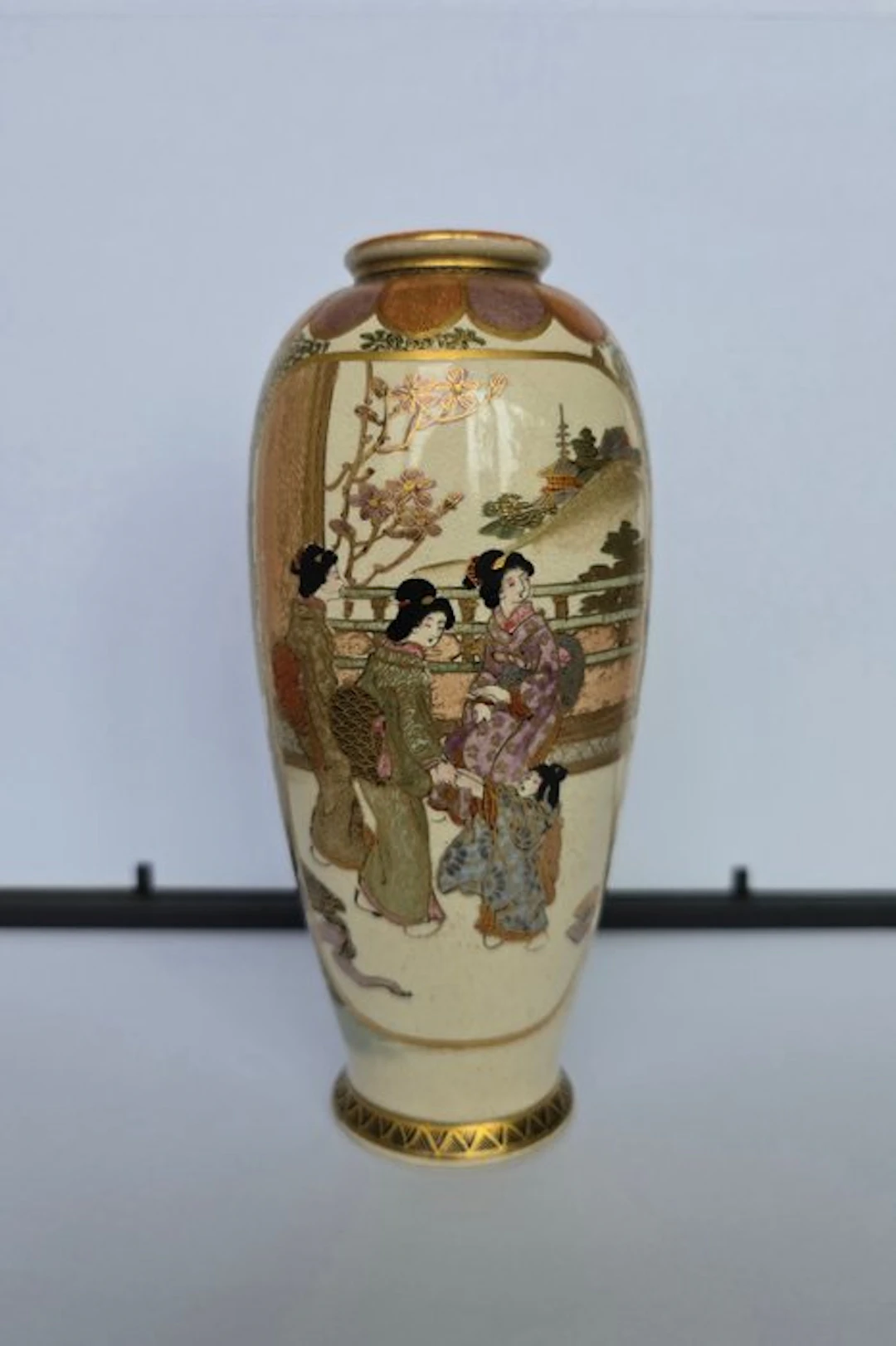 Vase - Porcelain - Murata - Japan - Meiji period...