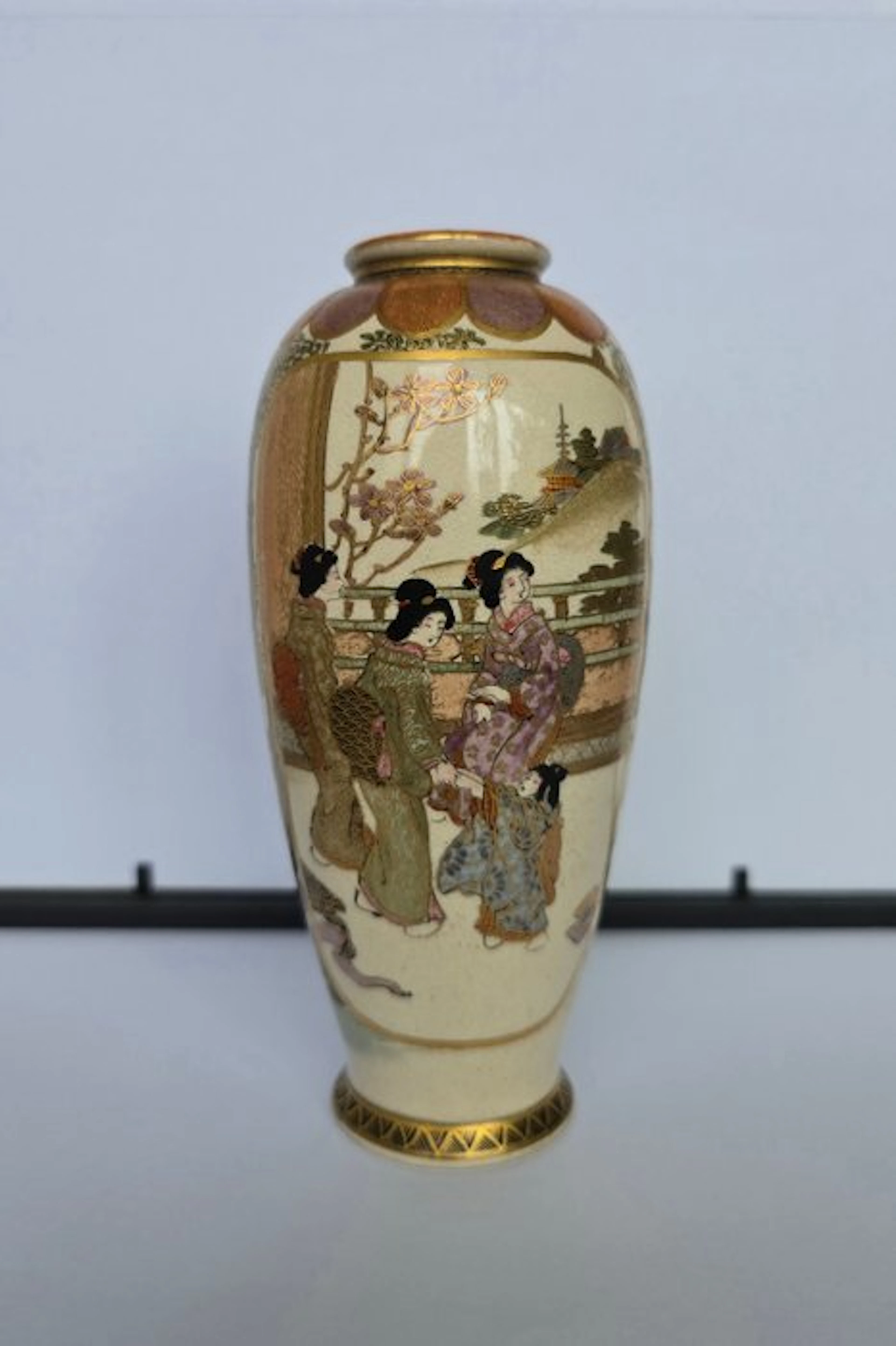 Vase - Porcelain - Murata - Japan - Meiji period...